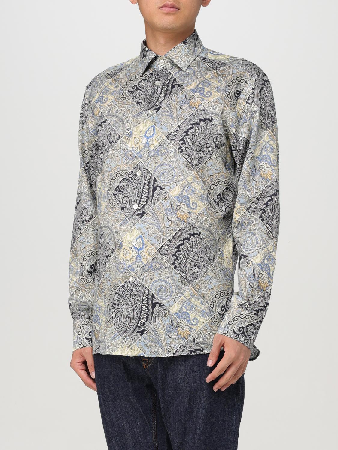 ETRO CHEMISE: Chemise homme Etro, Vert - Img 4