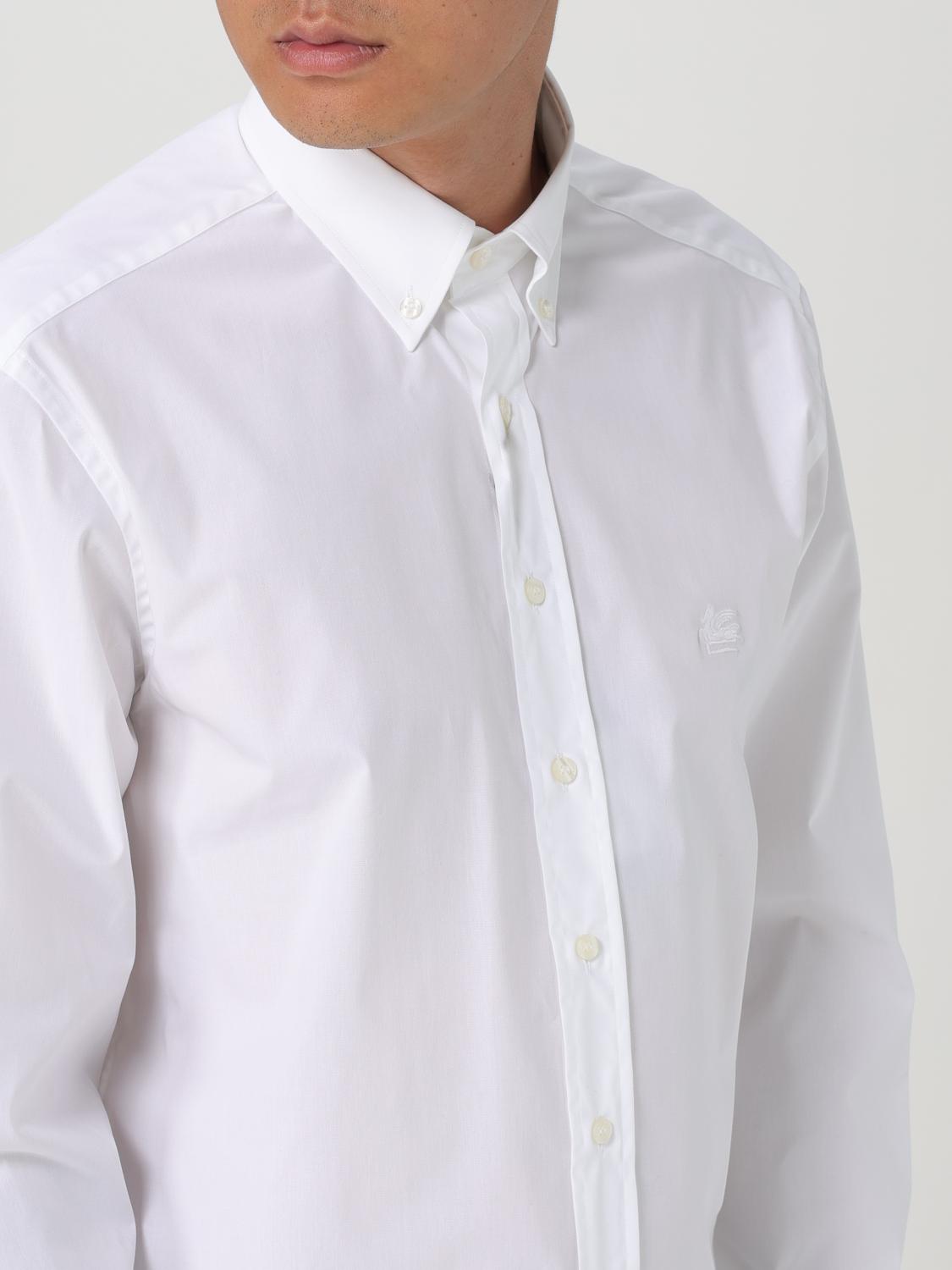 ETRO CAMICIA: Camicia in cotone Etro, Bianco - Img 5