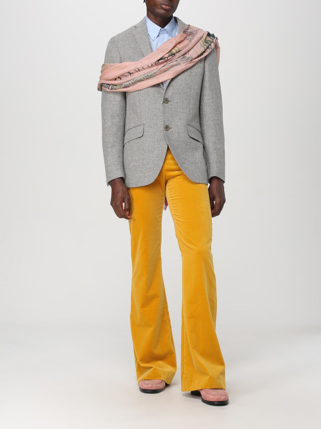 ETRO CAMICIA: Camicia in cotone Etro, Azzurro - Img 2