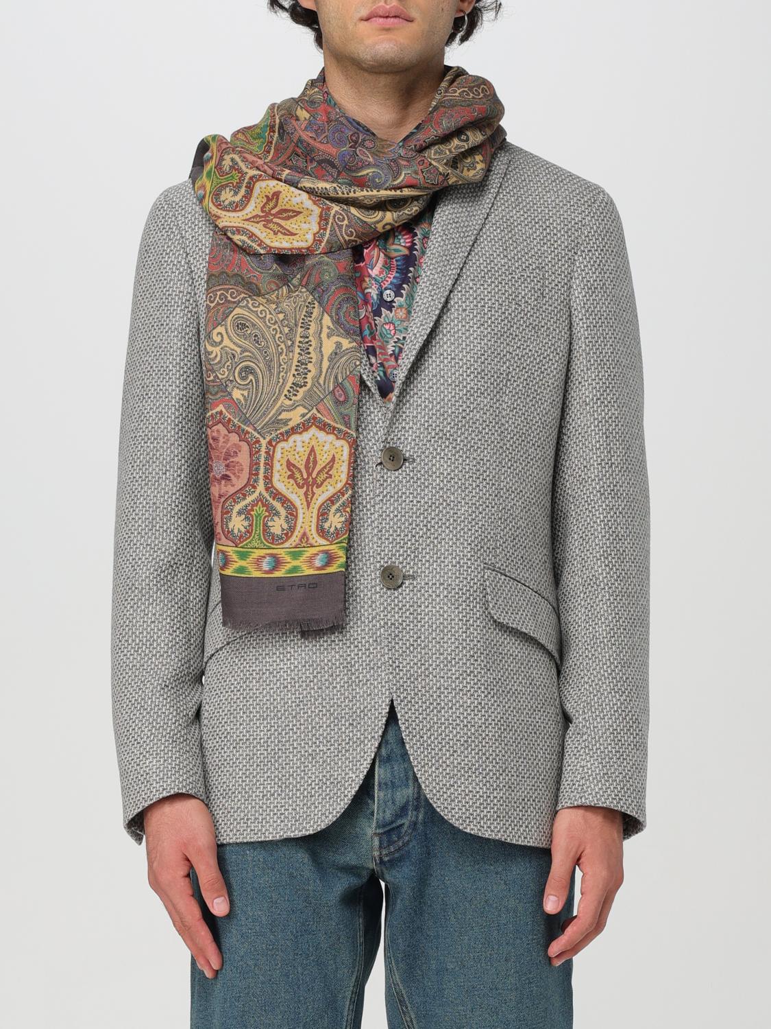 Etro スカーフ メンズ - ダーク | MATA0037AK313 | GIGLIO.COM