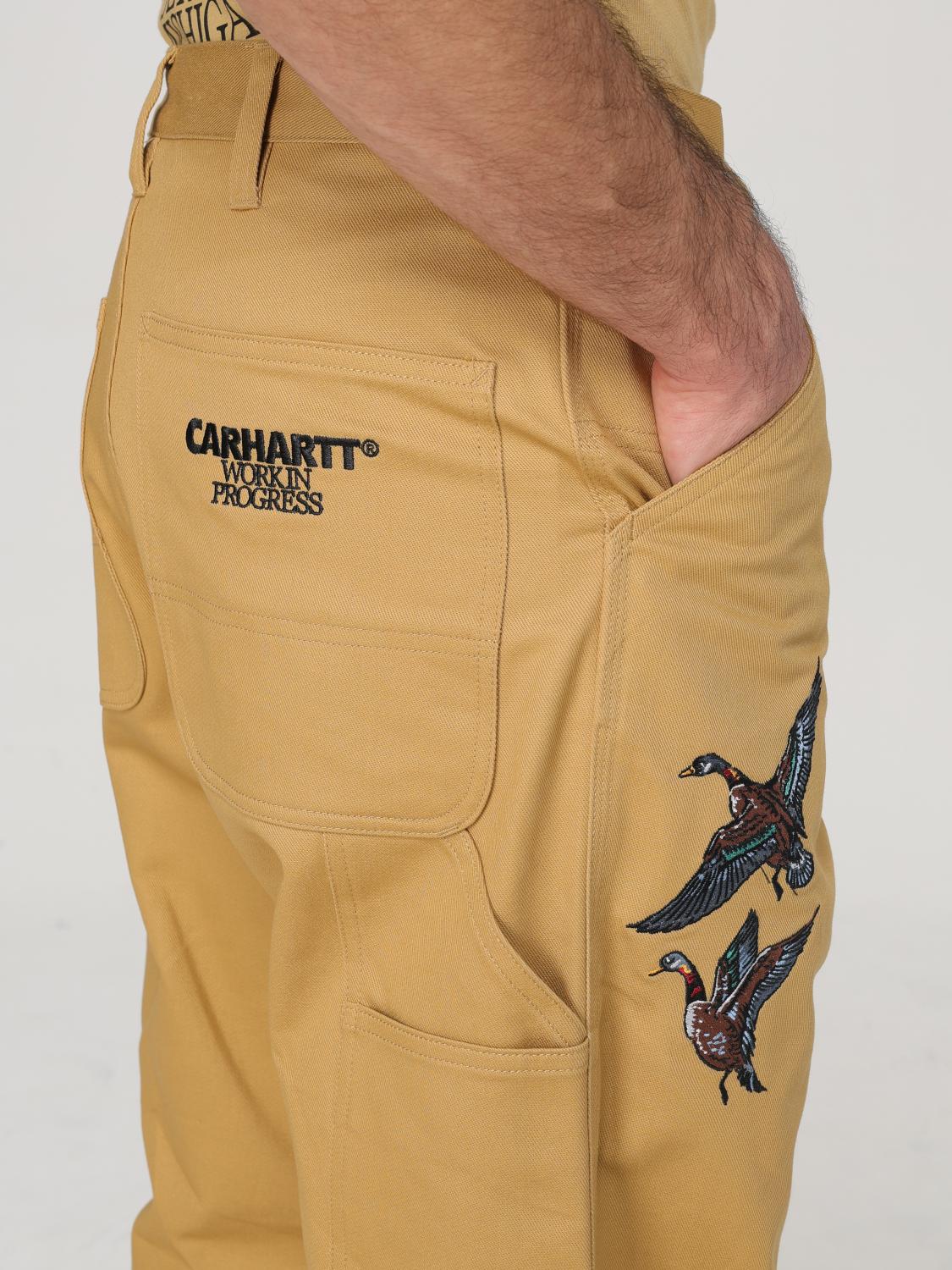 CARHARTT WIP PANTS: Pants men Carhartt Wip, Beige - Img 4