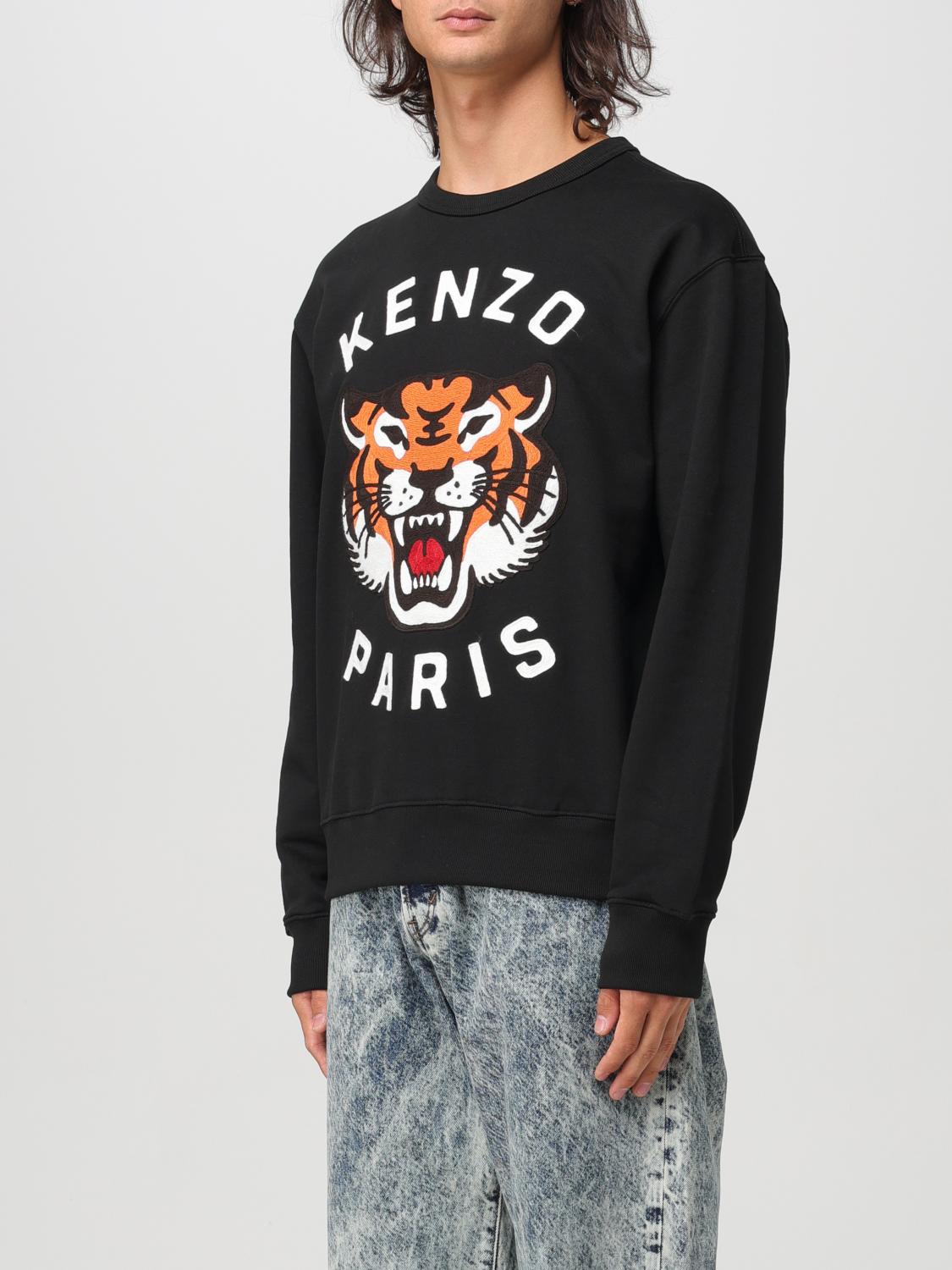 KENZO SUDADERA: Sudadera hombre Kenzo, Negro - Img 4