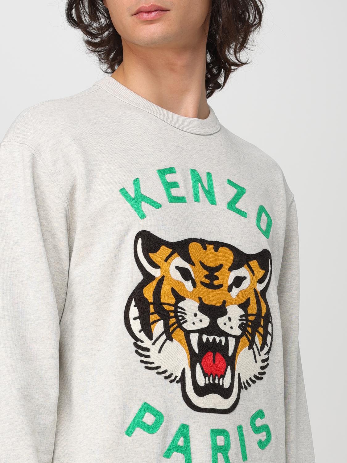 Kenzo Outlet: Sweatshirt men - Grey | FE68SW1064MF | GIGLIO.COM