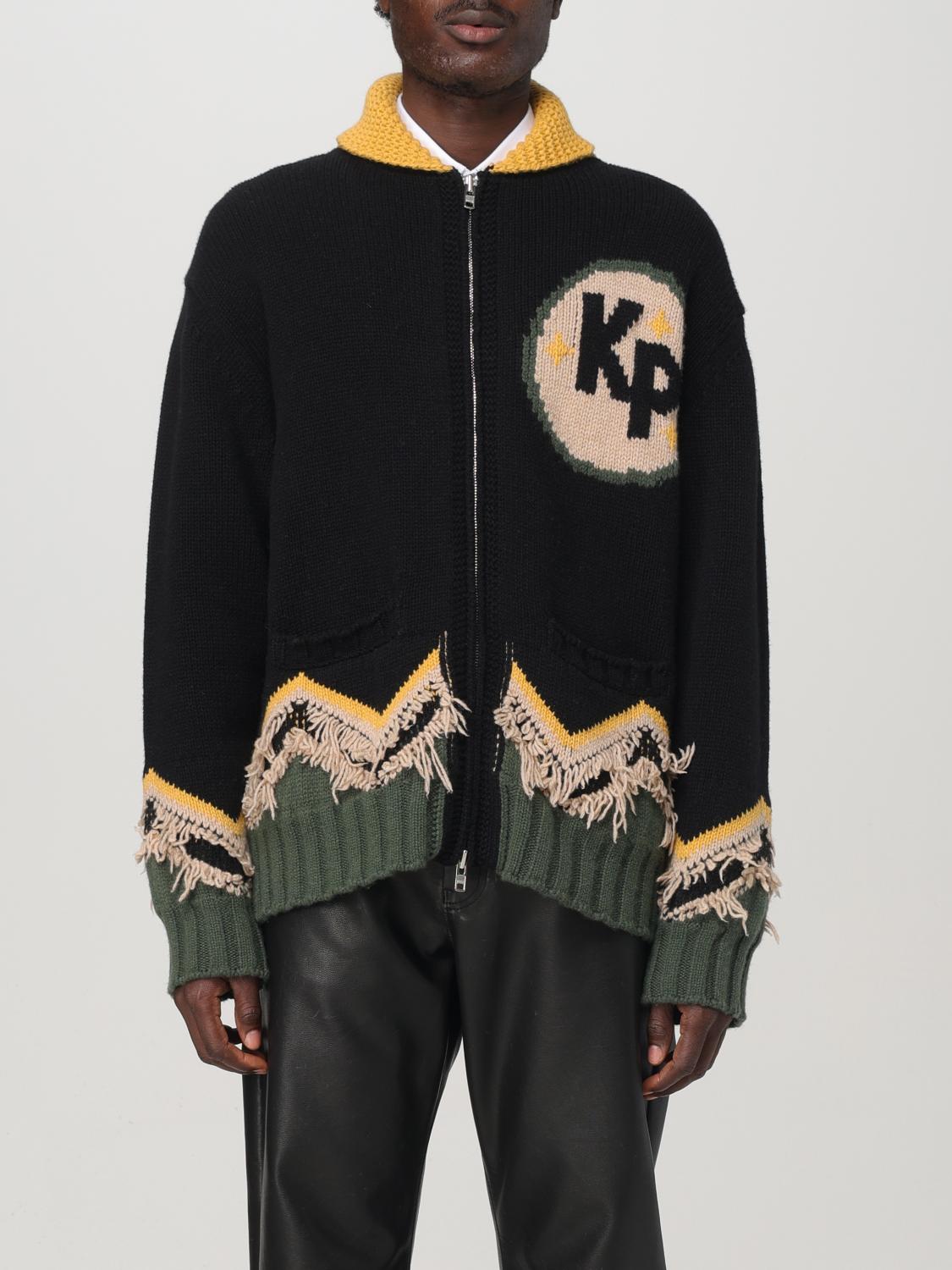 KENZO 카디건: 스웨터 남성 Kenzo, 블랙 - Img 1