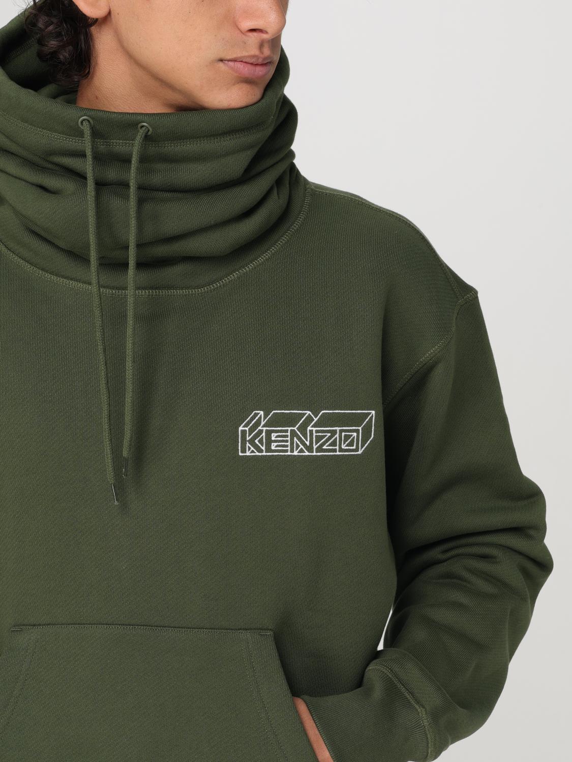 KENZO SWEATSHIRT: Sweatshirt men Kenzo, Kaki - Img 5