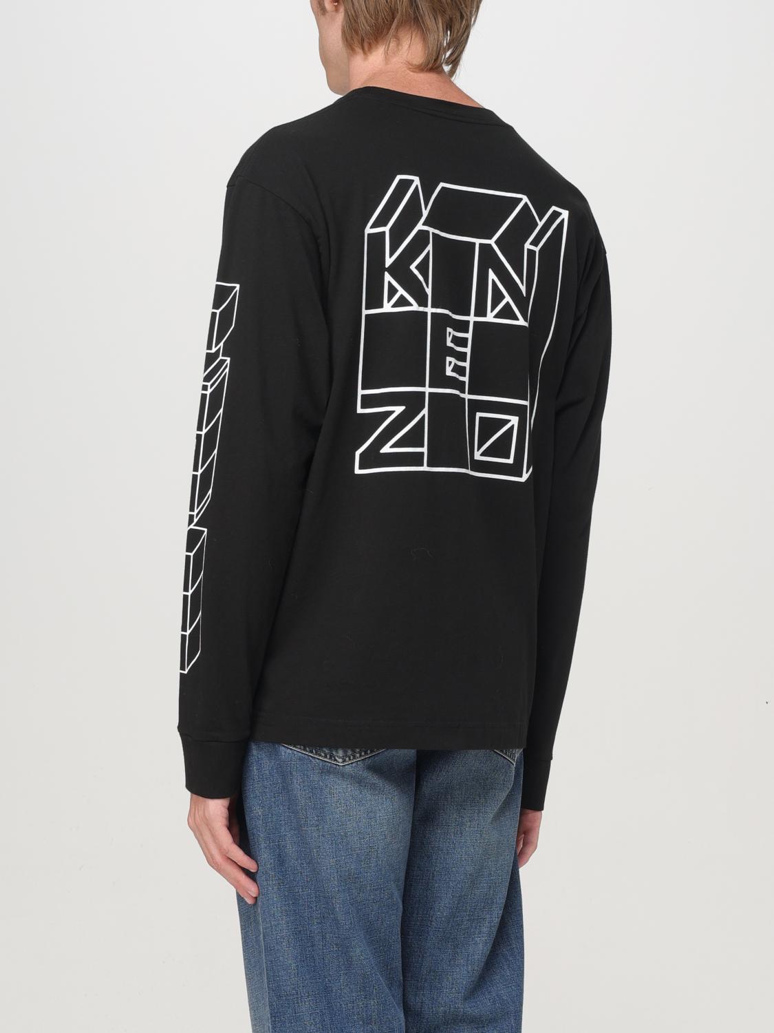 KENZO T-SHIRT: T-shirt men Kenzo, Black - Img 3