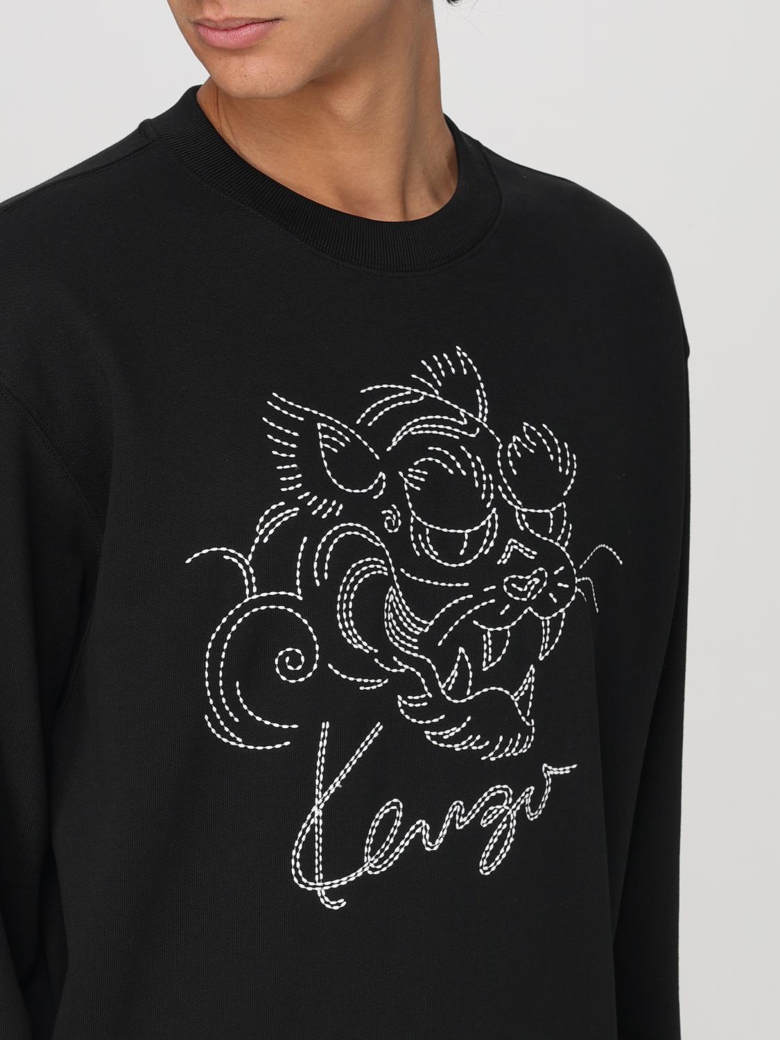 KENZO SWEATSHIRT: Sweatshirt men Kenzo, Black - Img 5