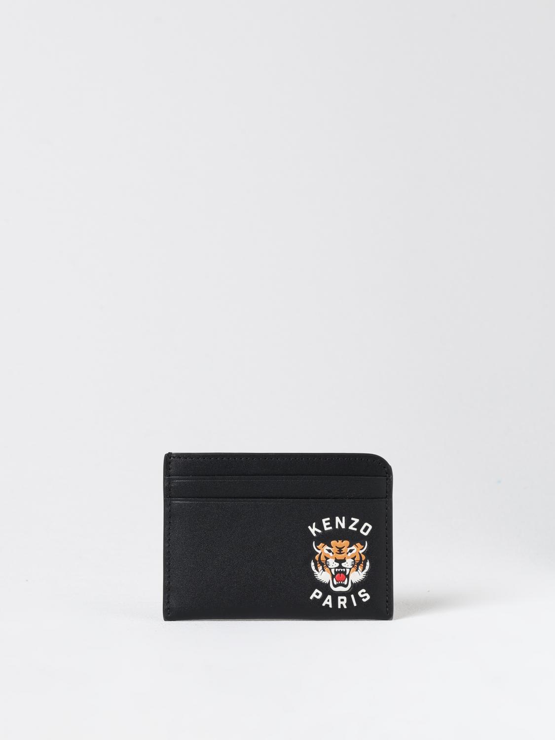Kenzo 財布 メンズ - ブラック | FE55PM600L47 | GIGLIO.COM