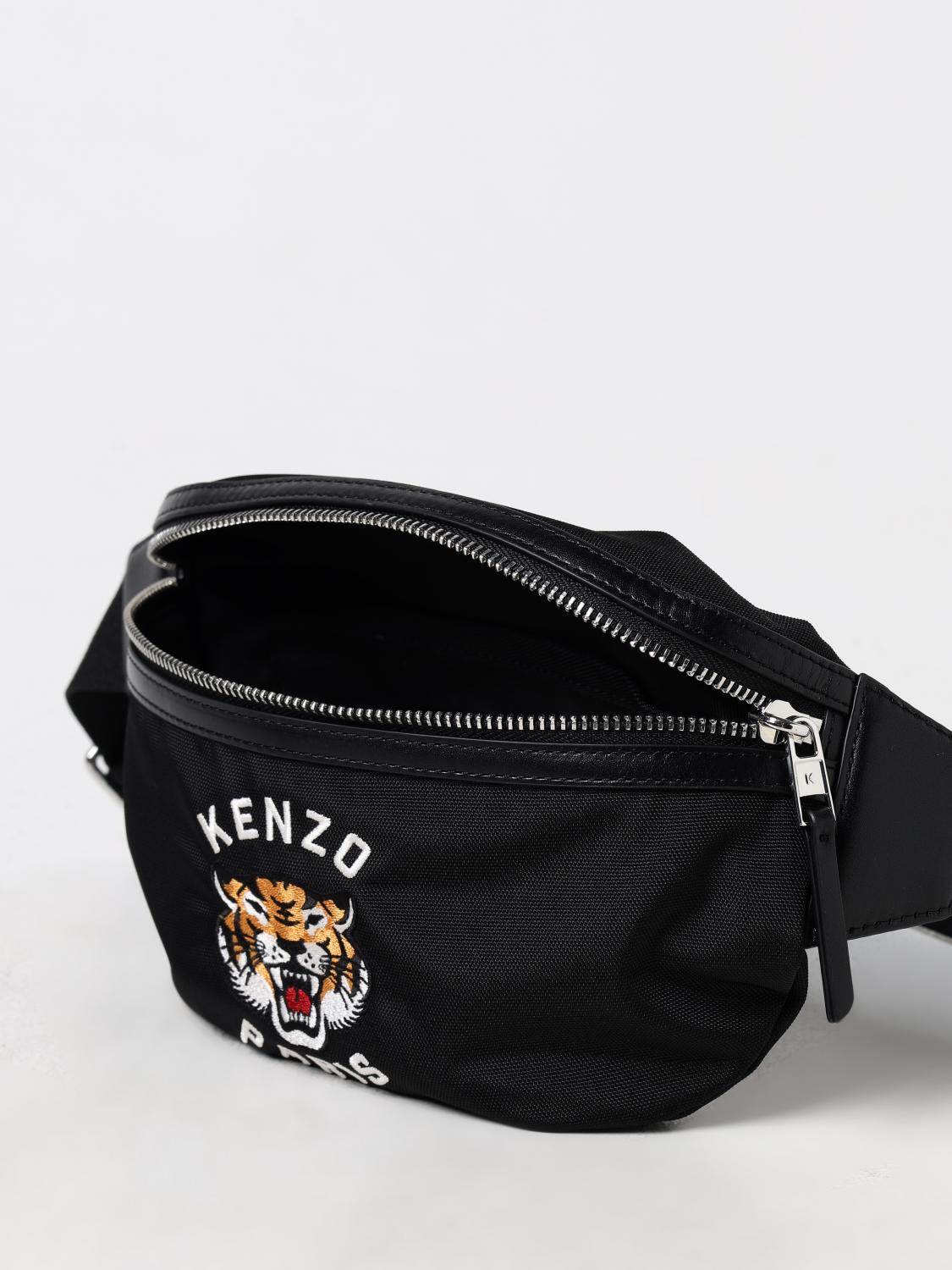 KENZO レザー ファニーパック 黒 Kenzo Bags men - Black | FE65SA607F27 | GIGLIO.COM