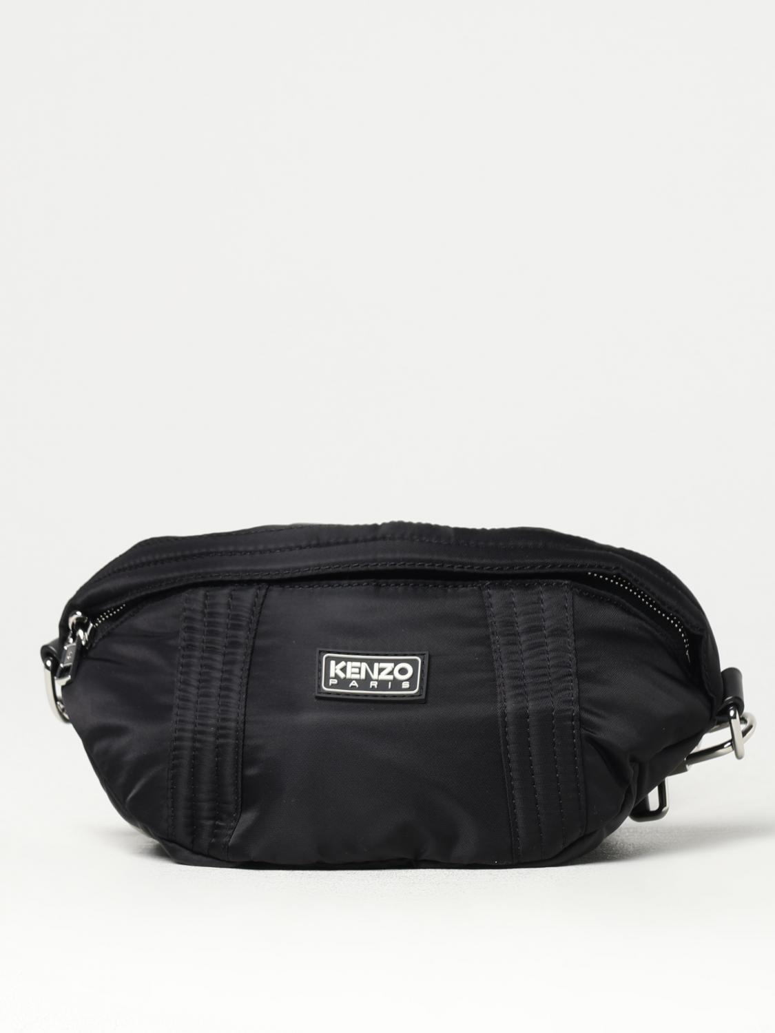 KENZO Sac porte epaule femme Noir Sacs Banane Kenzo FE62SA707F01 en ligne sur GIGLIO.COM