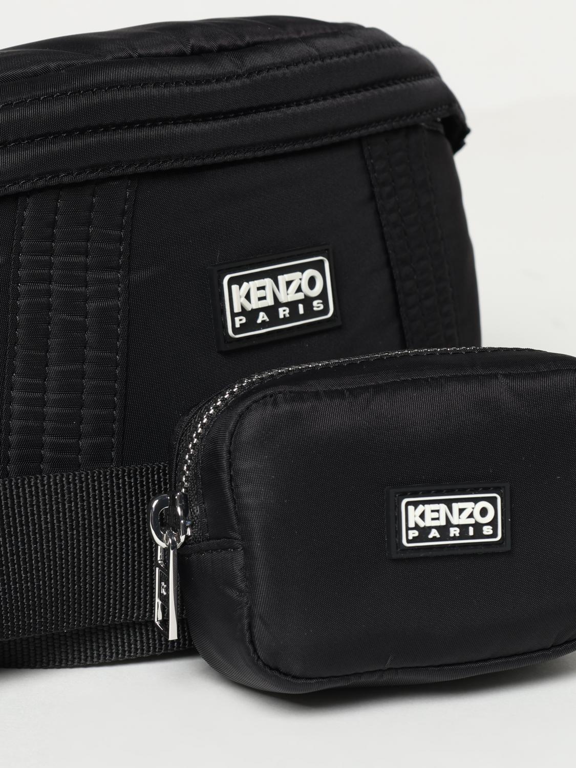 KENZO BELT BAG: Shoulder bag woman Kenzo, Black - Img 4