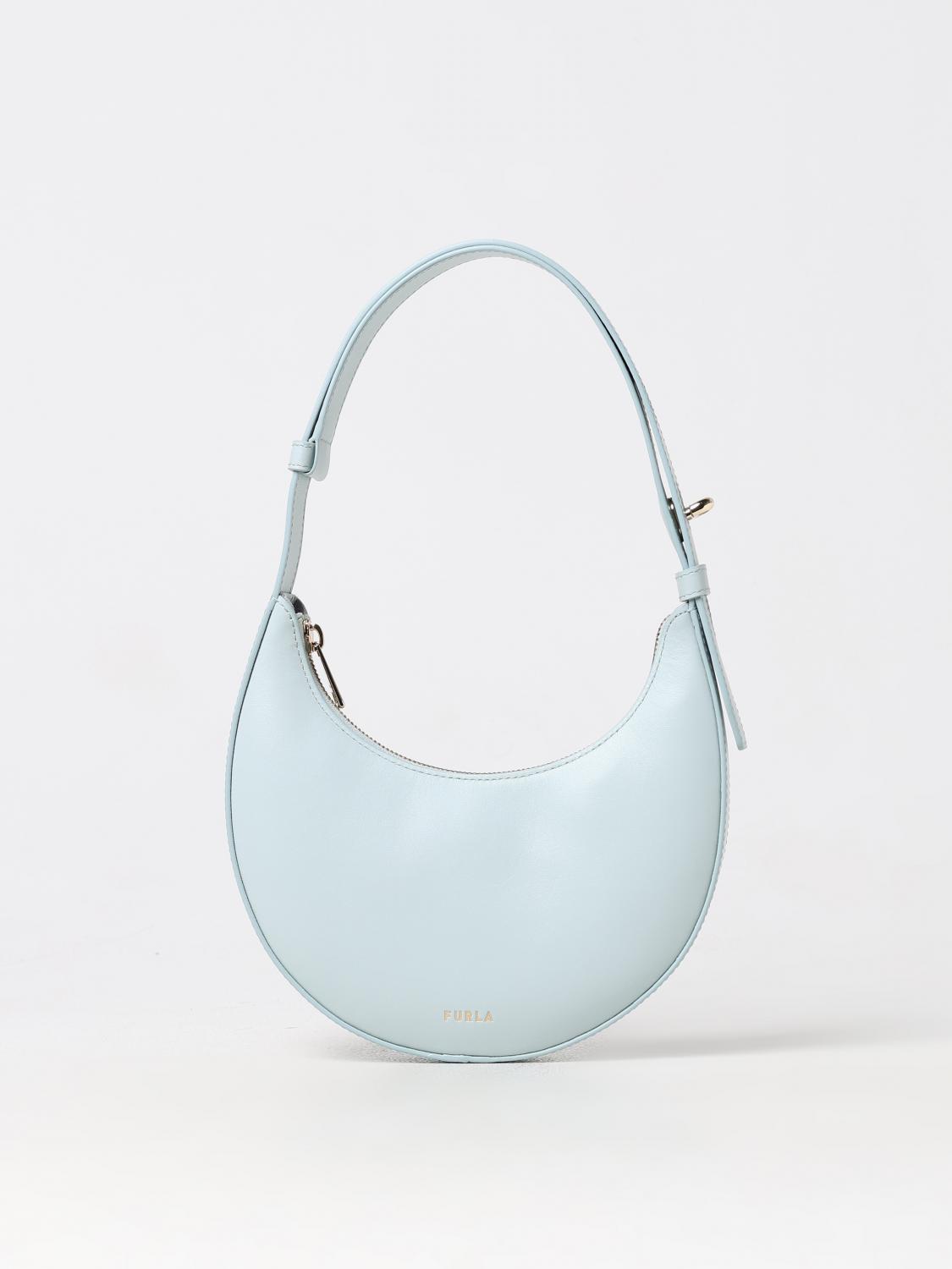 FURLA BORSA MINI: Borsa Delizia Furla in pelle , Blue - Img 1
