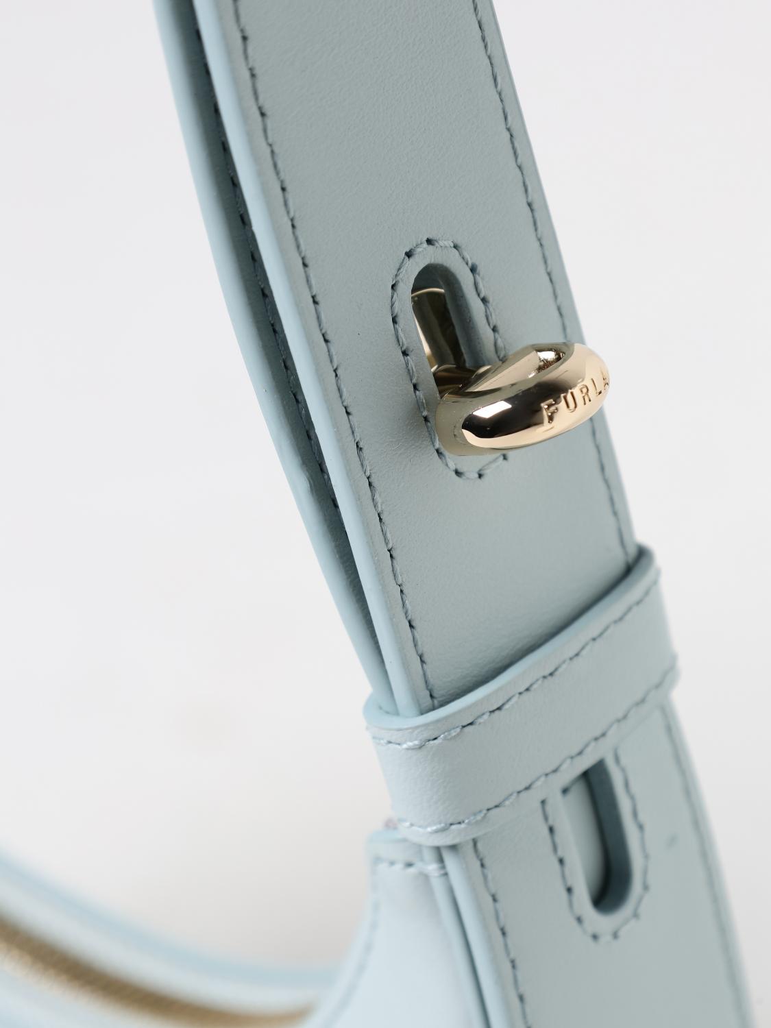 FURLA BORSA MINI: Borsa Delizia Furla in pelle , Blue - Img 3