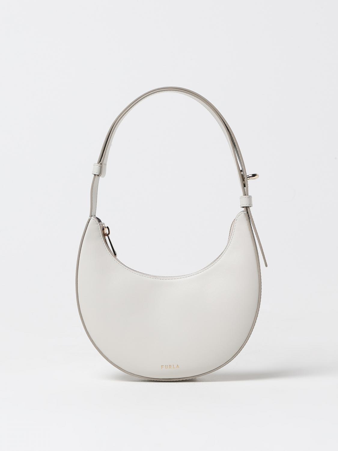 FURLA BORSA MINI: Borsa Delizia Furla in pelle , Grigio - Img 1
