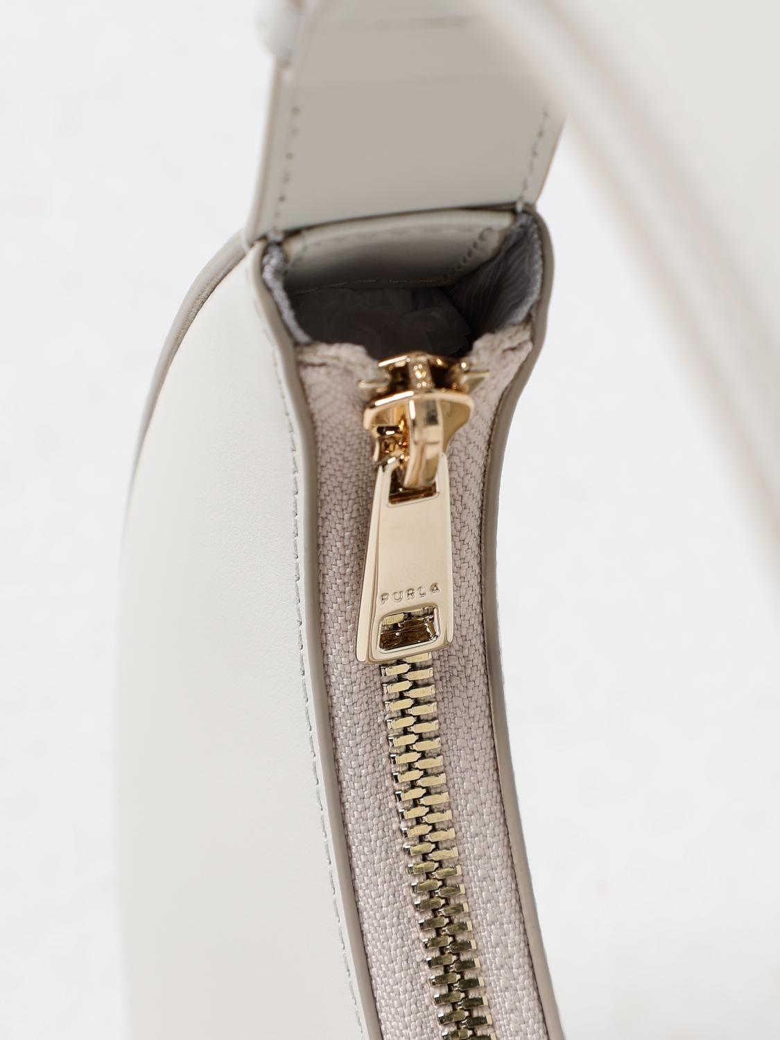 FURLA BORSA MINI: Borsa Delizia Furla in pelle , Grigio - Img 3