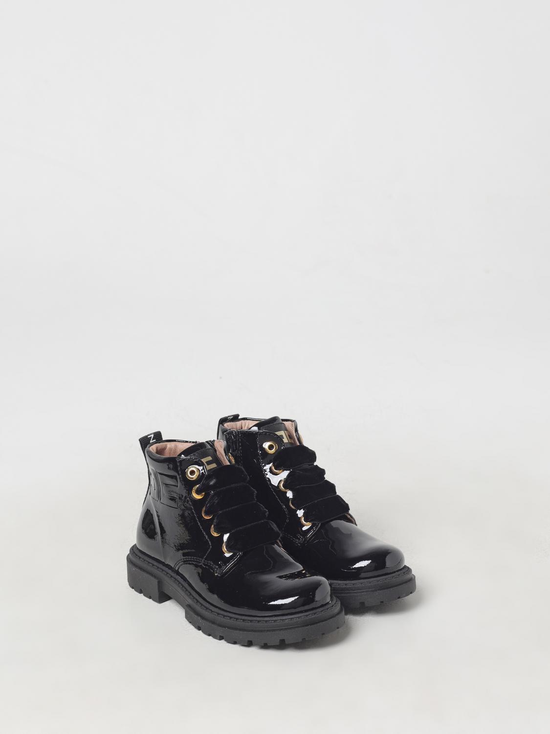 ELISABETTA FRANCHI LA MIA BAMBINA SHOES: Shoes kids Elisabetta Franchi La Mia Bambina, Black - Img 2