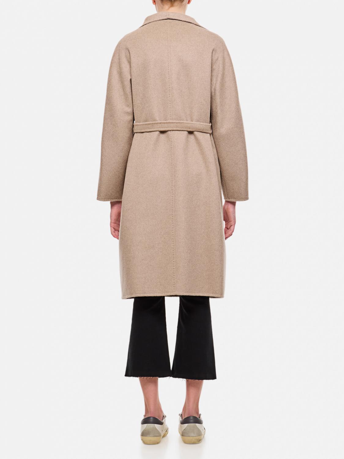 MAX MARA COAT: Coat woman Max Mara, Beige - Img 3