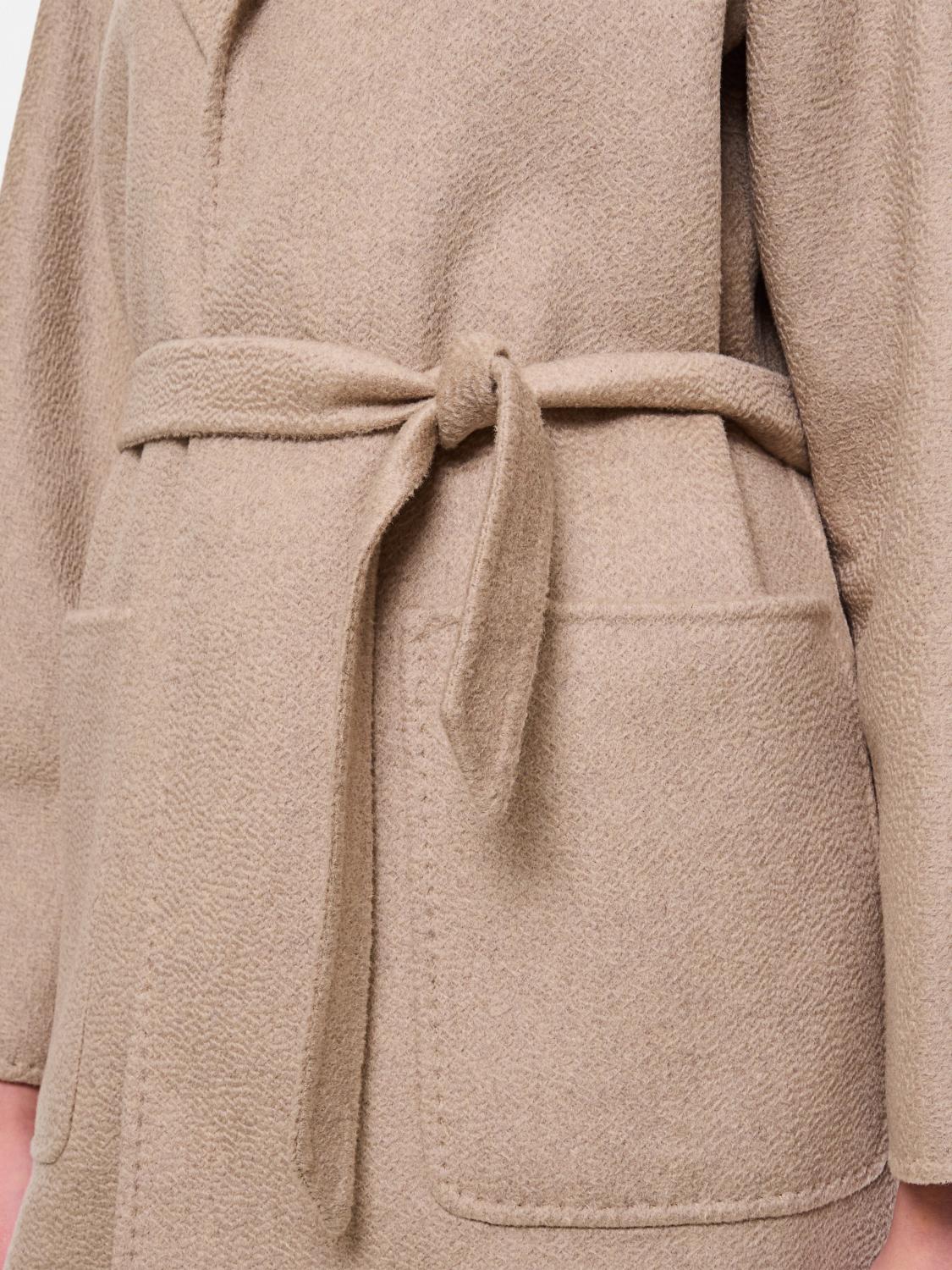 MAX MARA COAT: Coat woman Max Mara, Beige - Img 4