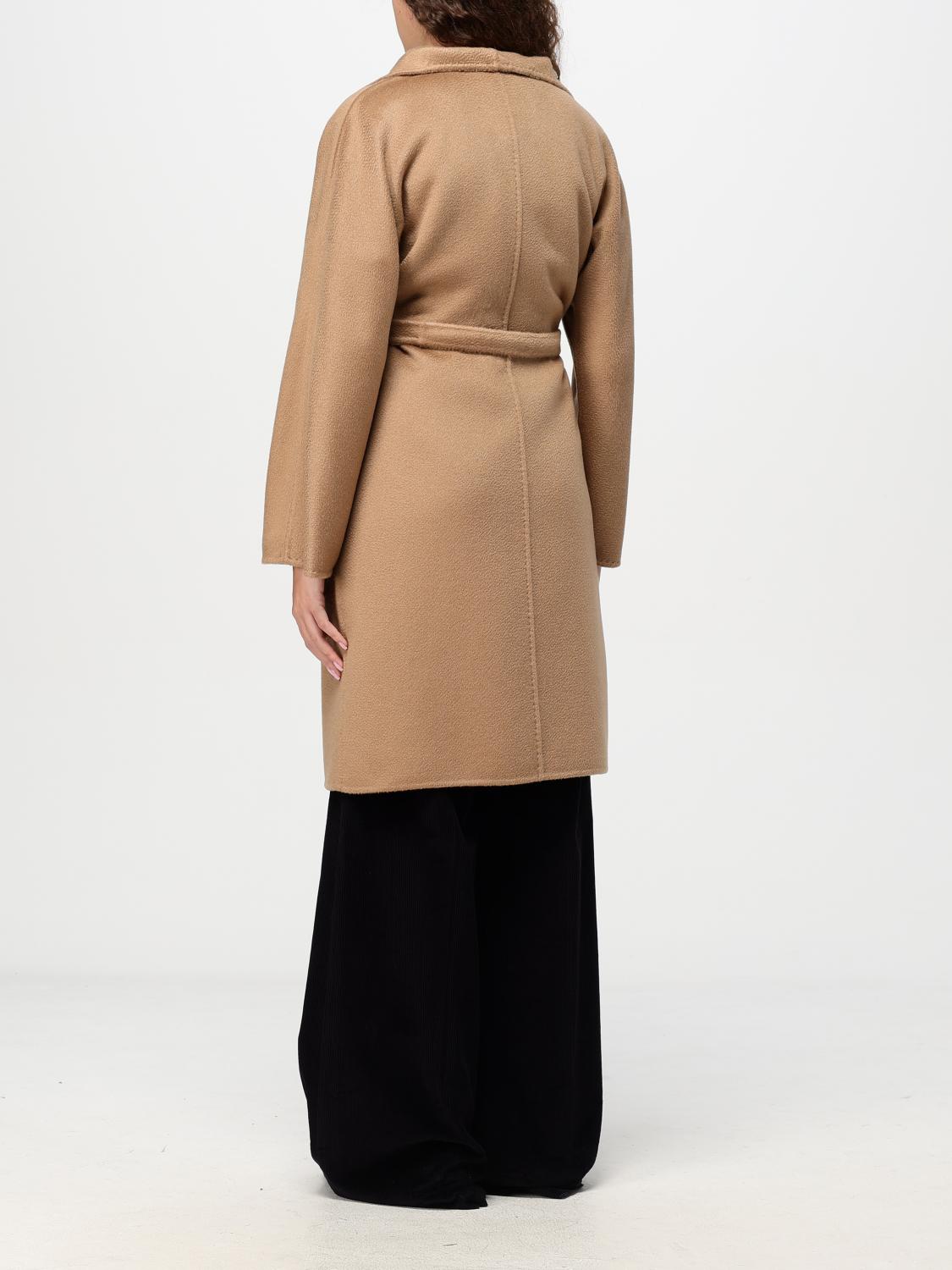 MAX MARA COAT: Coat woman Max Mara, Camel - Img 3