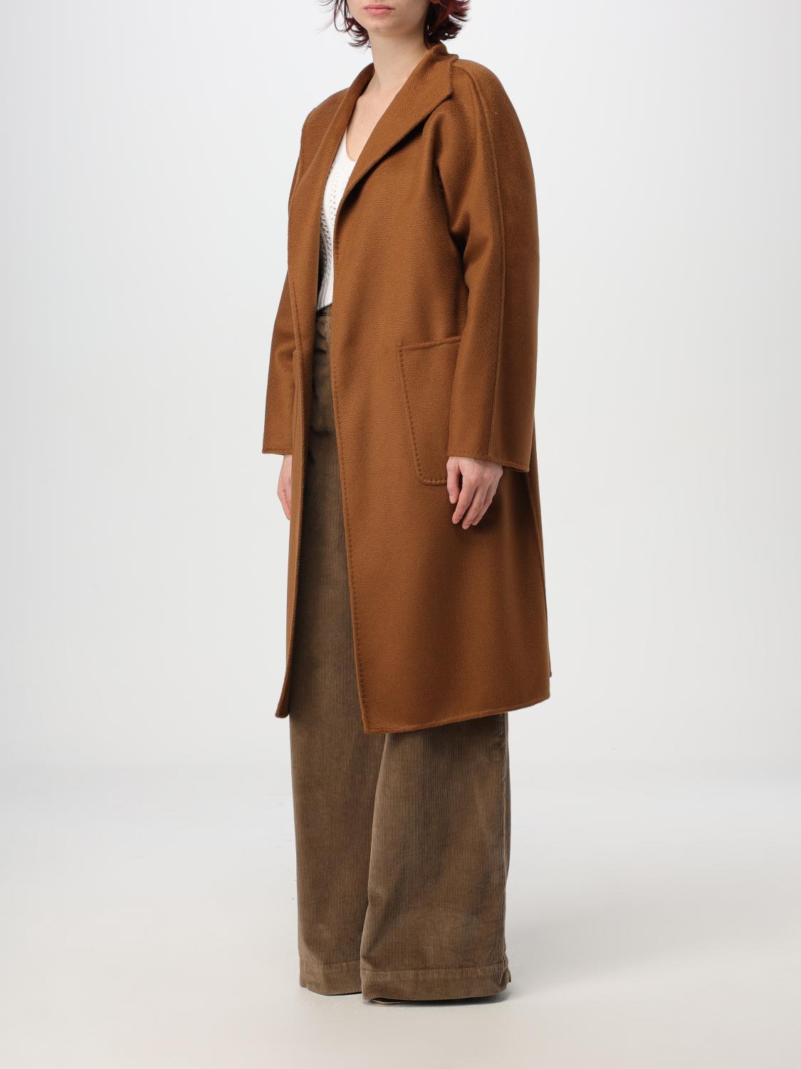 MAX MARA COAT: Coat woman Max Mara, Leather - Img 4