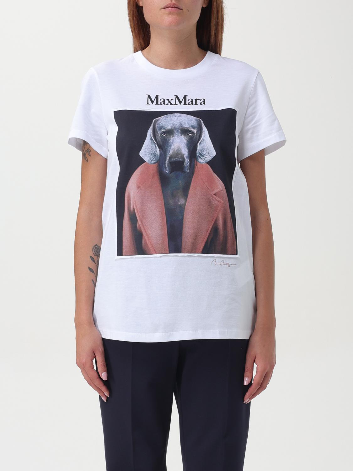 Max Mara T-shirt woman - White | 2421946071600 | GIGLIO.COM