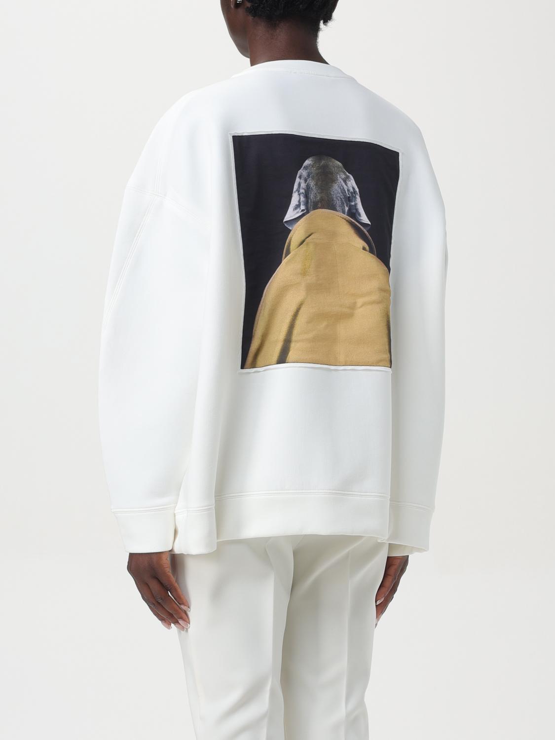 MAX MARA SUDADERA: Sudadera mujer Max Mara, Blanco 2 - Img 3