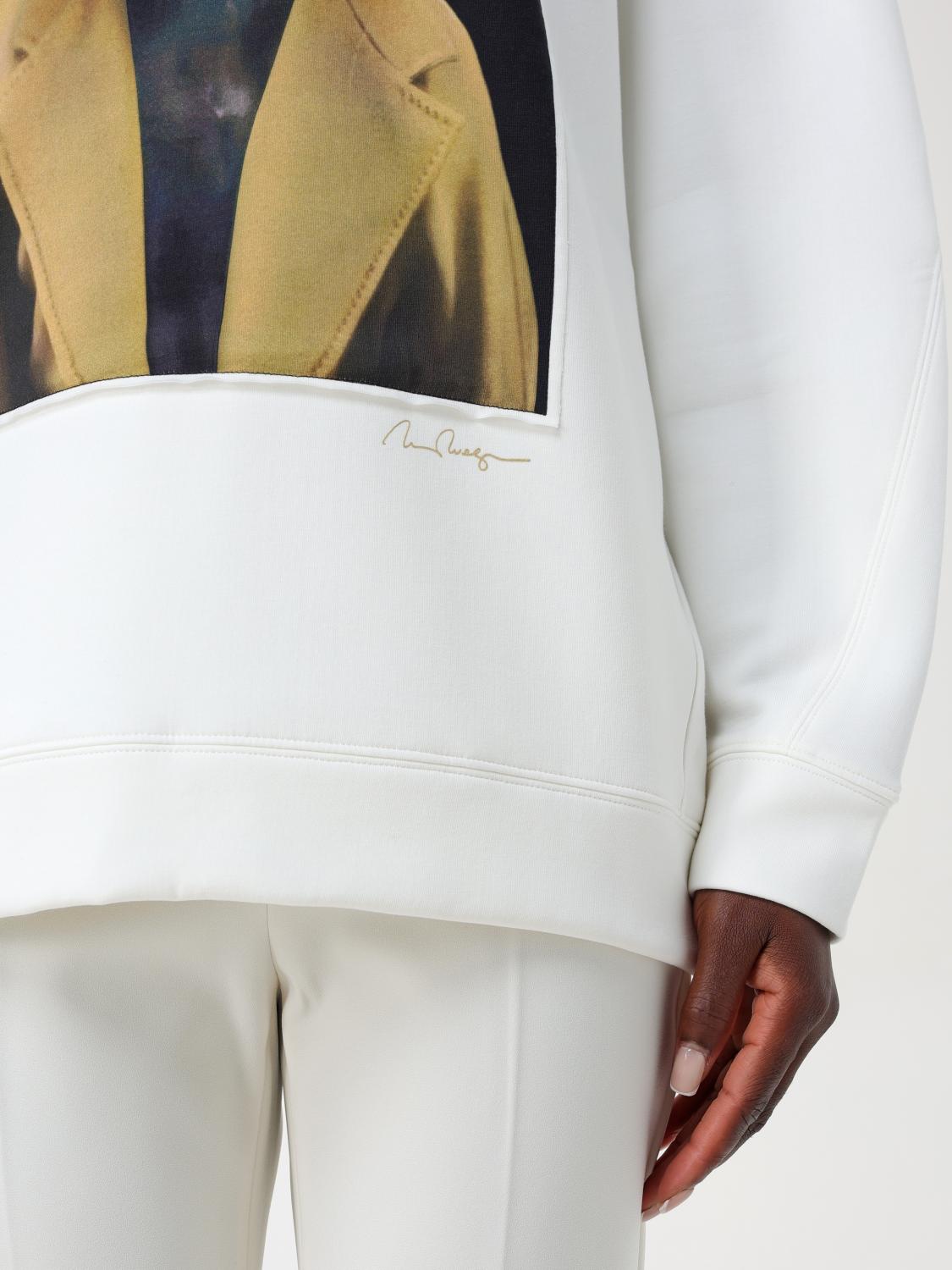 MAX MARA SUDADERA: Sudadera mujer Max Mara, Blanco 2 - Img 5