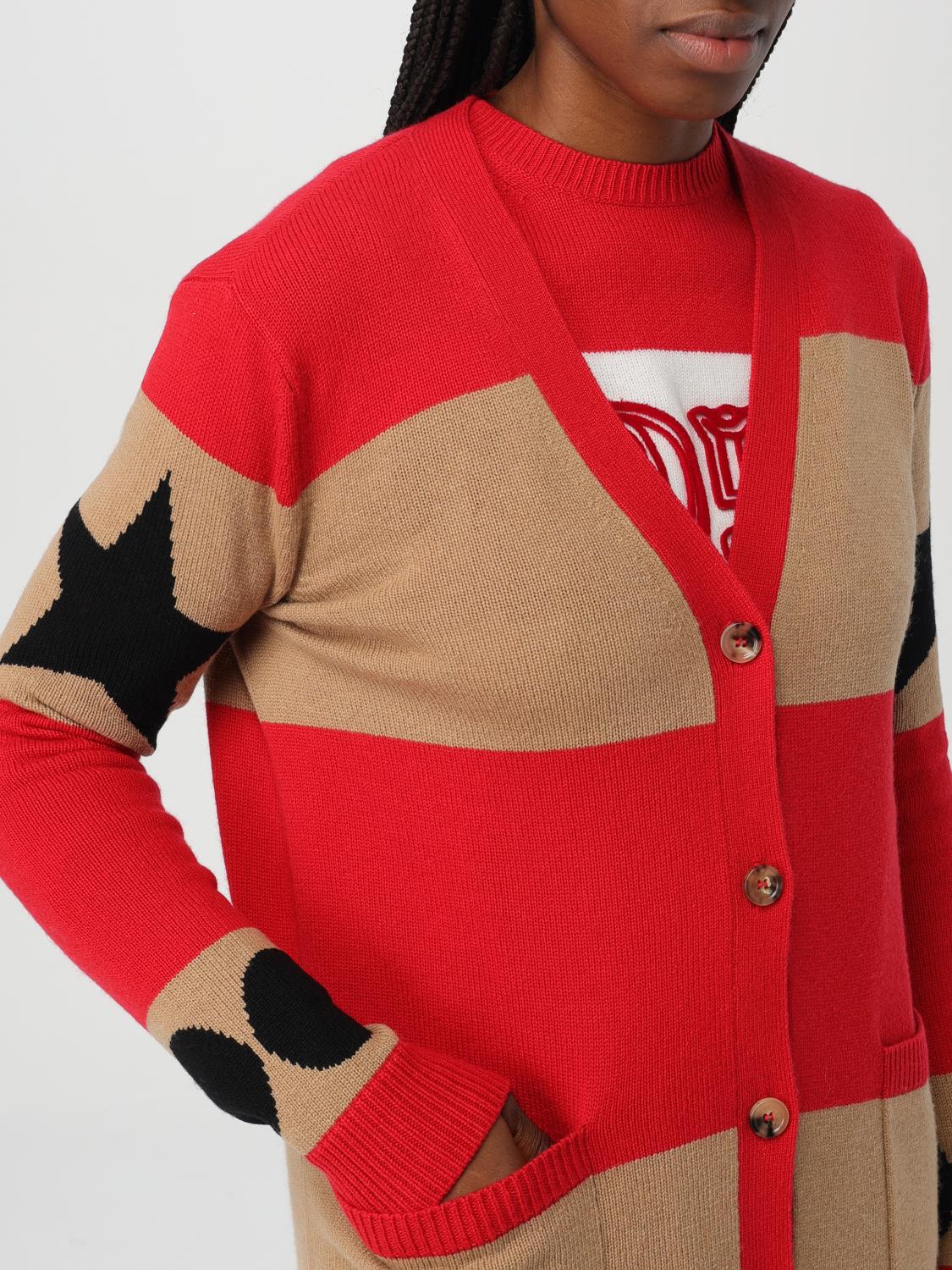 MAX MARA CARDIGAN: Pull femme Max Mara, Rouge - Img 5