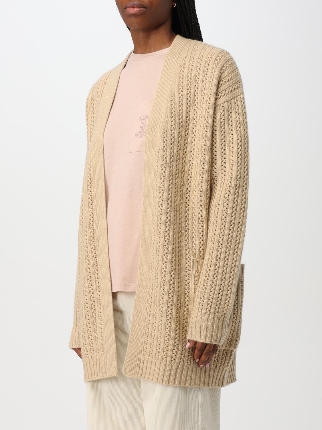 MAX MARA CARDIGAN: Sweater woman Max Mara, Beige - Img 3