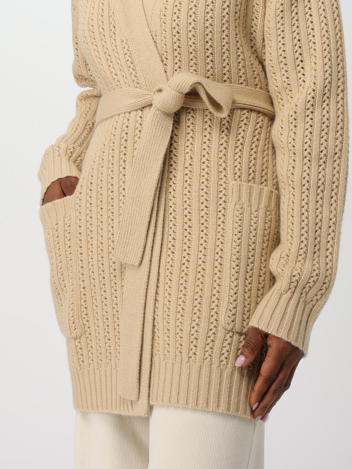 MAX MARA CARDIGAN: Sweater woman Max Mara, Beige - Img 4