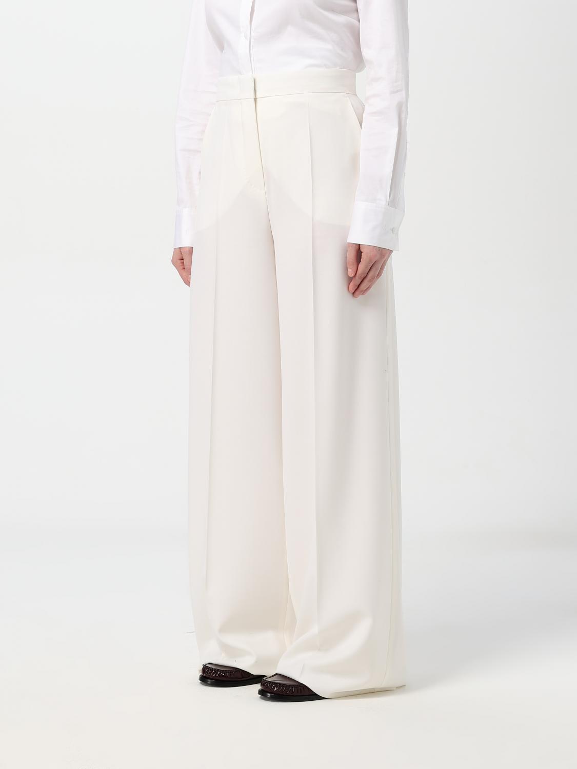 MAX MARA PANTALONI: Pantalone ampio Max Mara, Bianco - Img 3