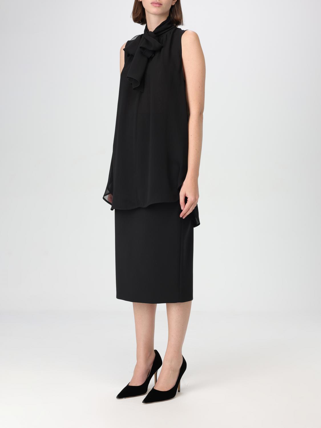 MAX MARA TOP: Top woman Max Mara, Black - Img 4