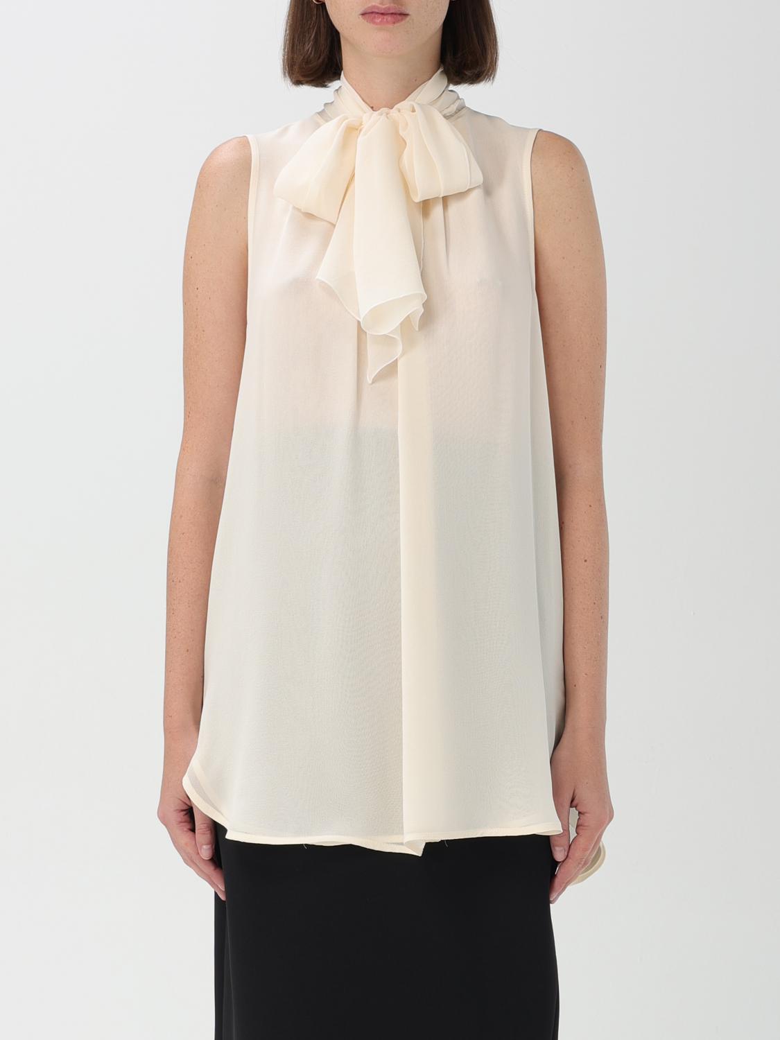 MAX MARA TOP: Top woman Max Mara, Yellow Cream - Img 1