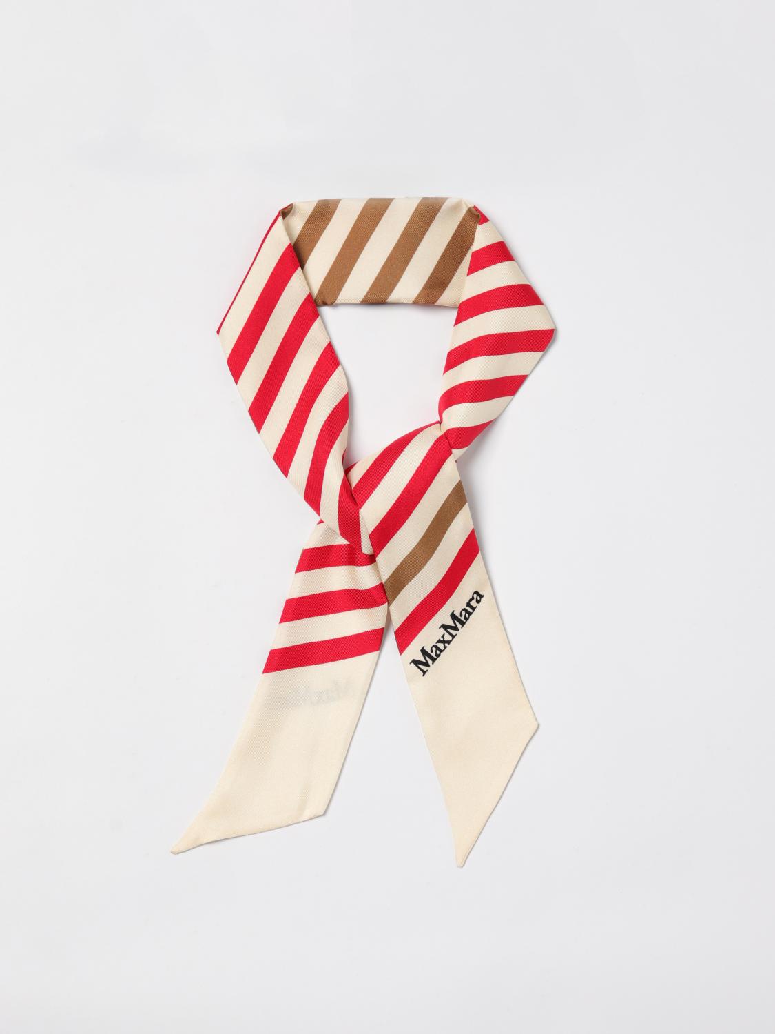 MAX MARA FOULARD: écharpe femme Max Mara, Rouge - Img 2