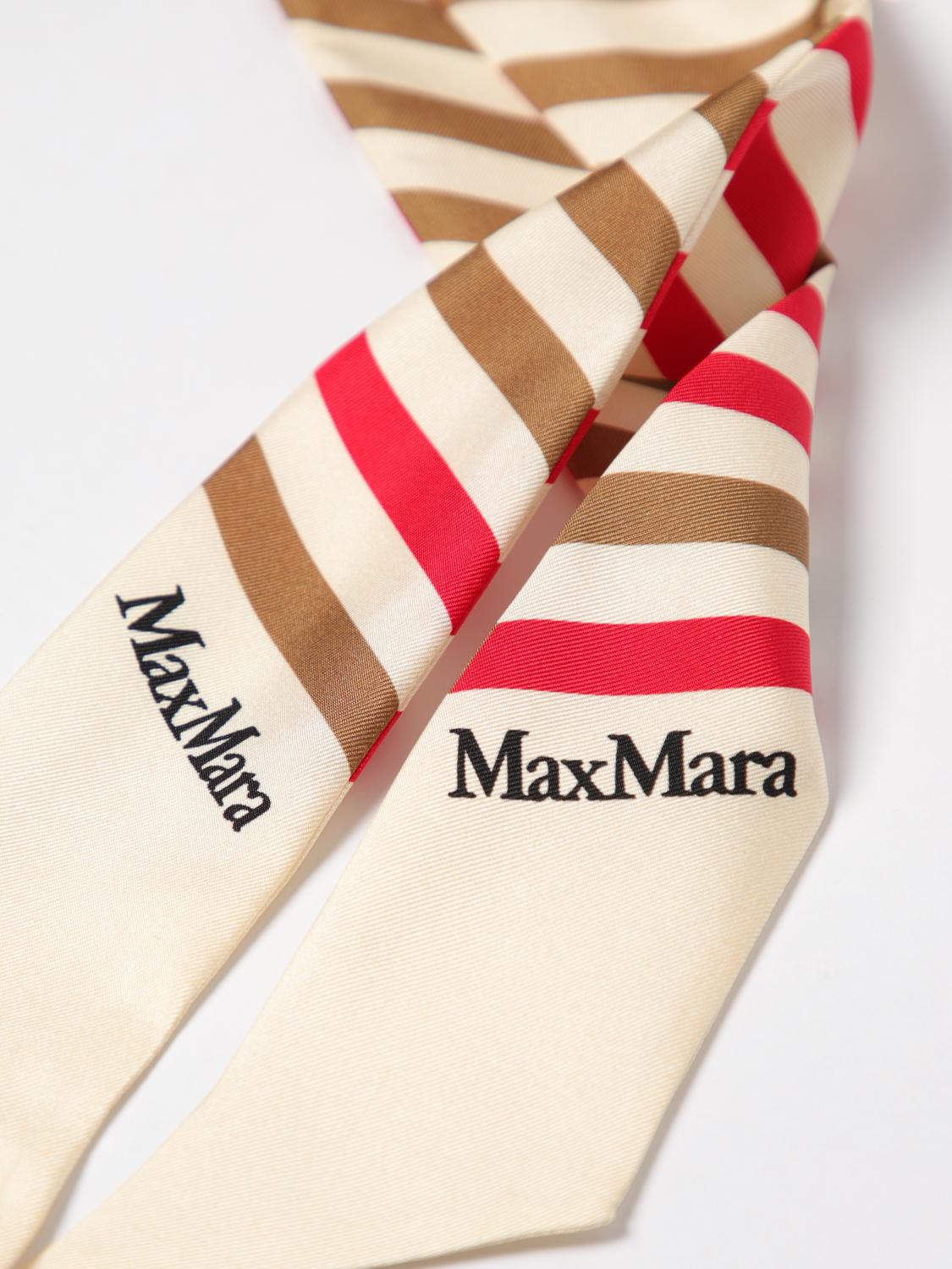 MAX MARA FOULARD: écharpe femme Max Mara, Rouge - Img 3