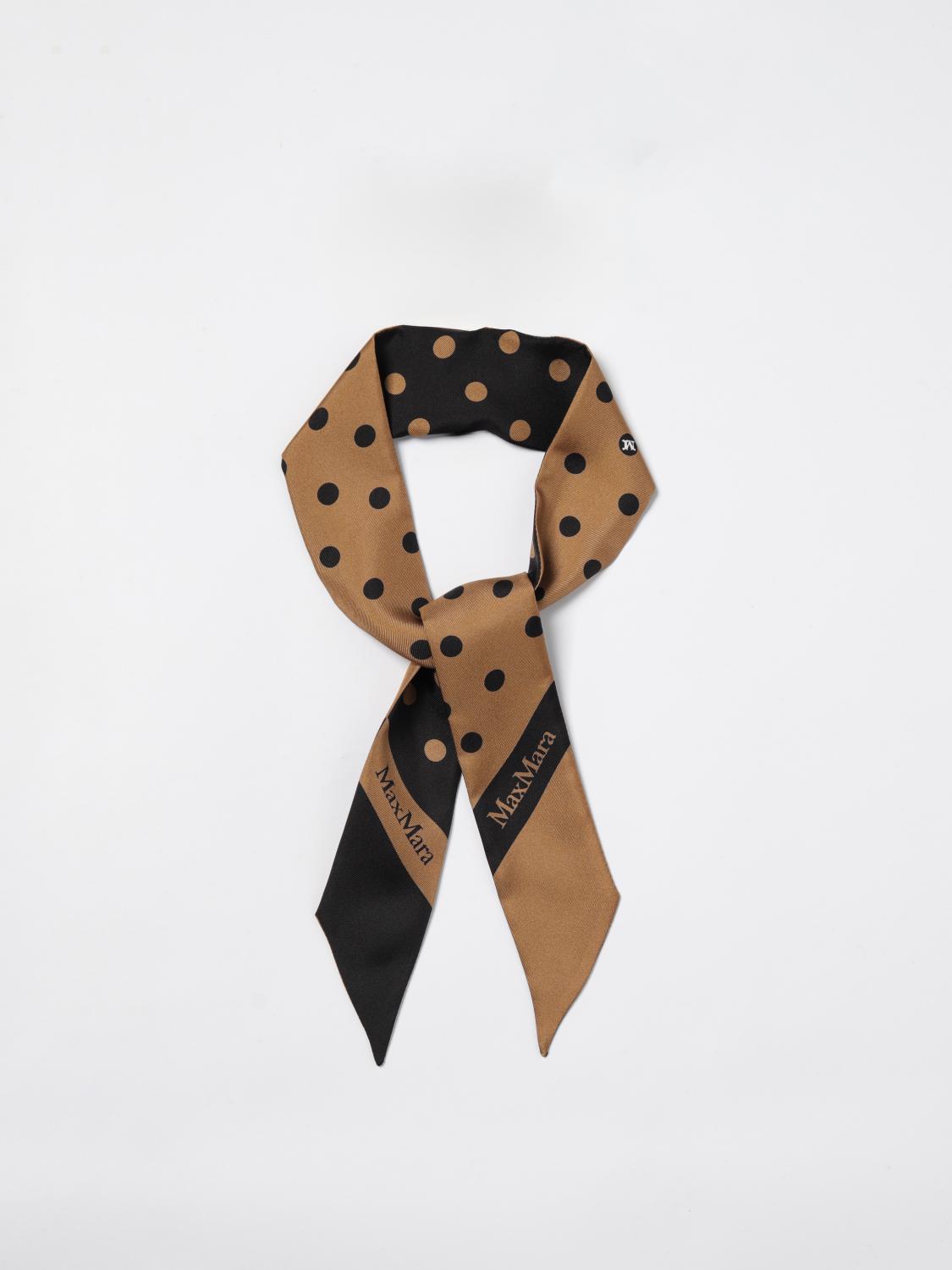 MAX MARA FULAR: Bufanda mujer Max Mara, Camello - Img 2