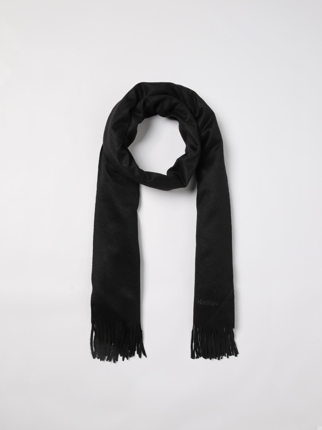 MAX MARA SCARF: Scarf woman Max Mara, Black - Img 5