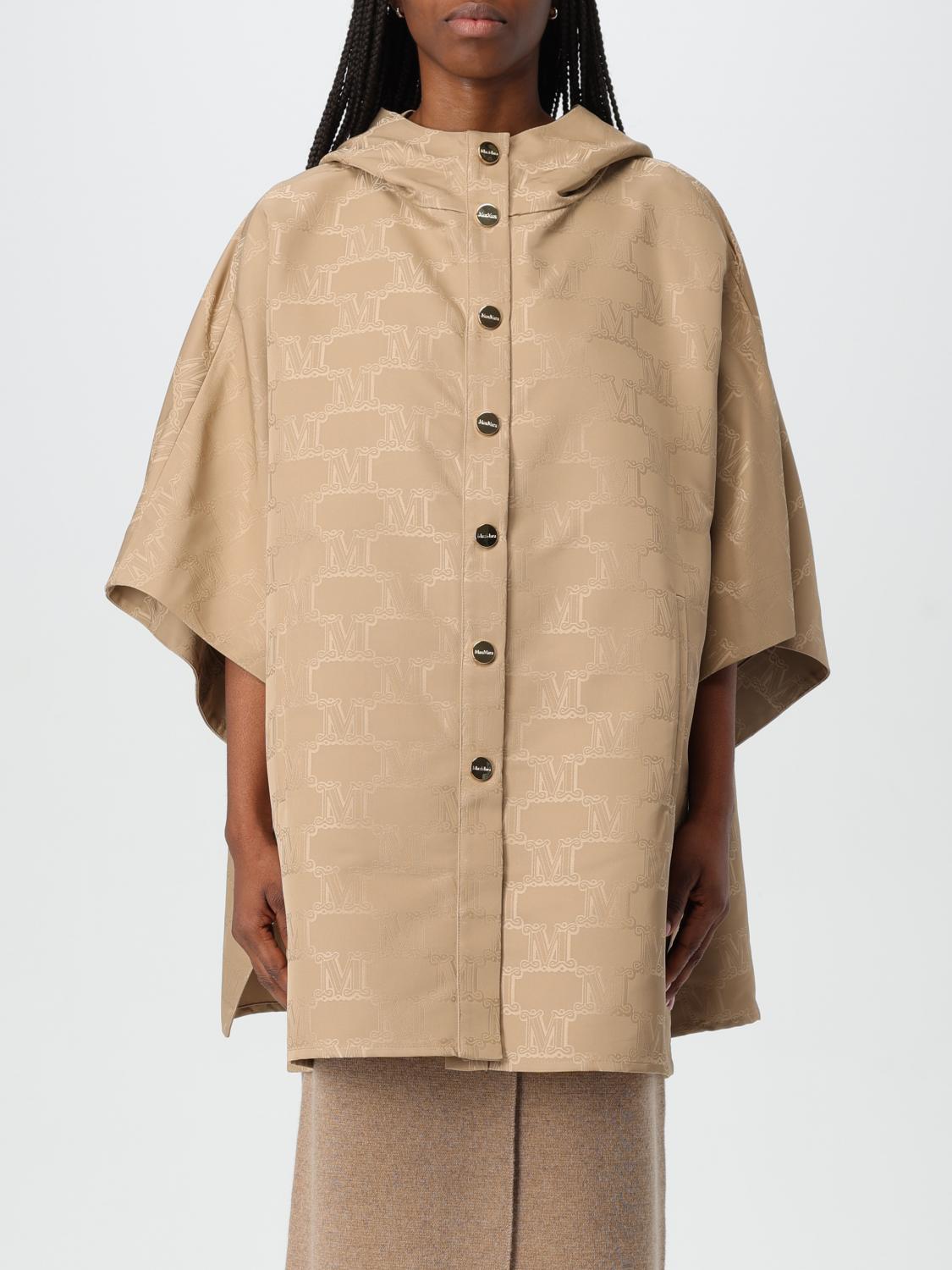 MAX MARA CAPE: Cape woman Max Mara, Camel - Img 1