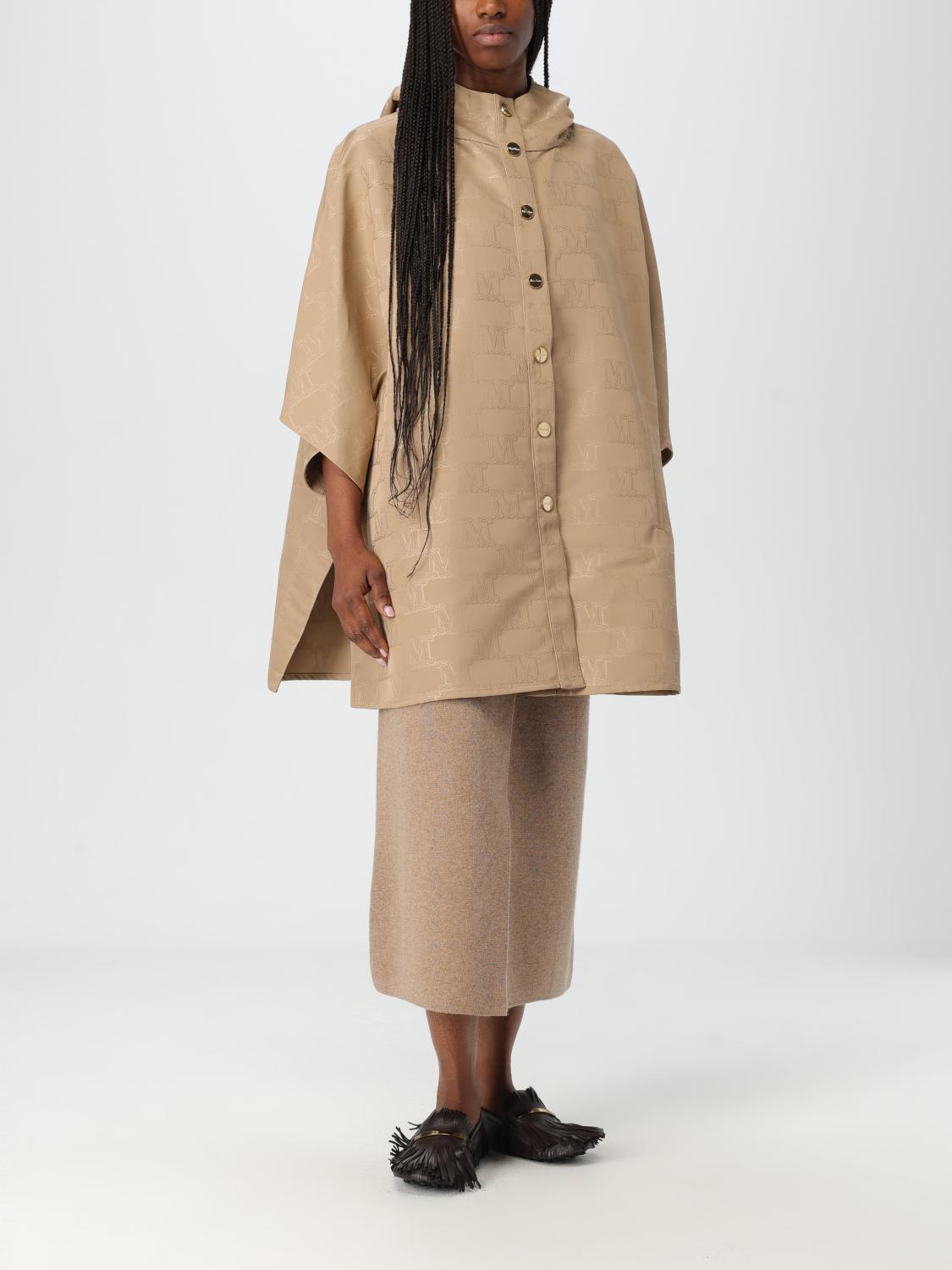 MAX MARA CAPE: Cape woman Max Mara, Camel - Img 2