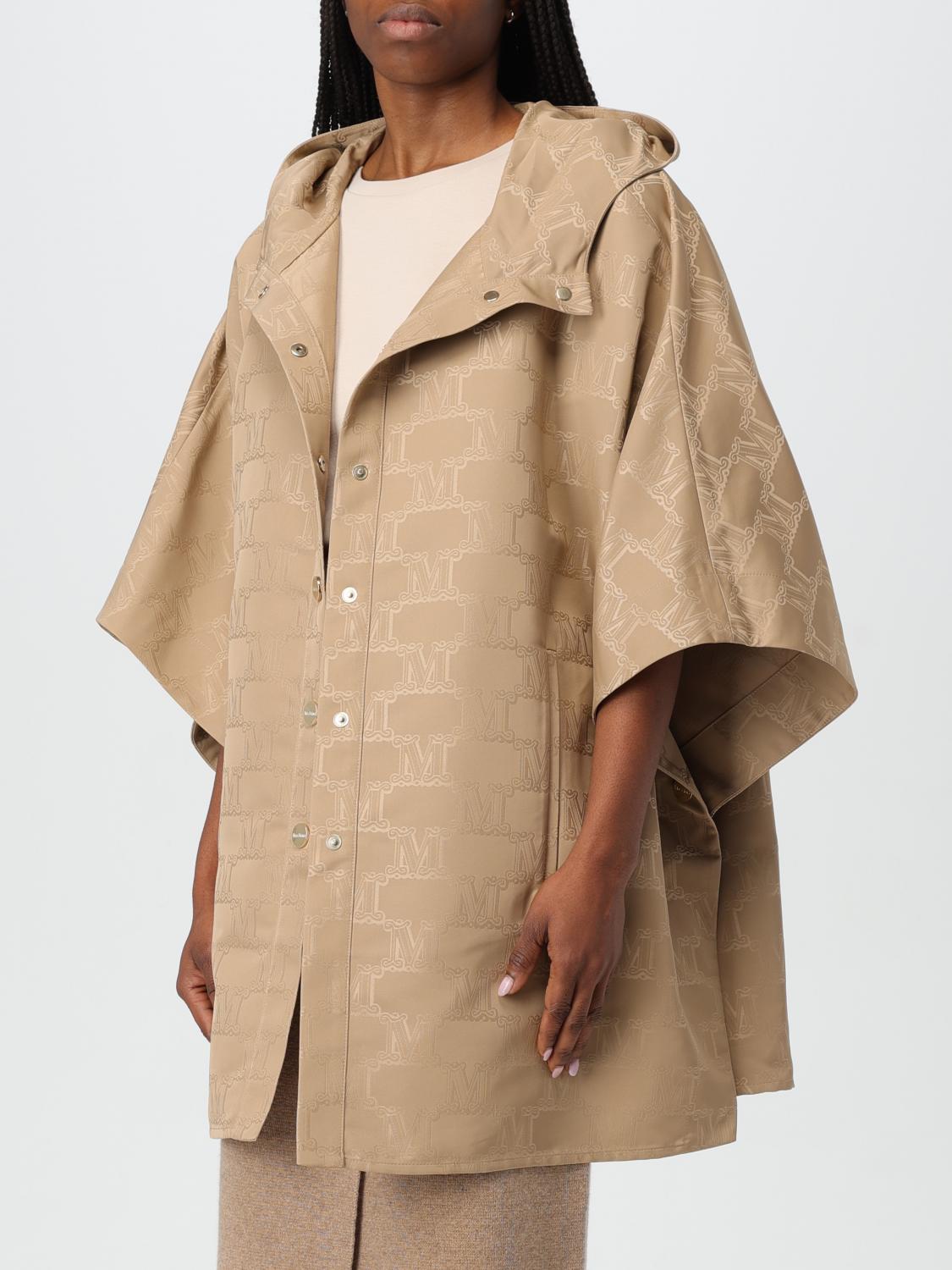 MAX MARA CAPE: Cape woman Max Mara, Camel - Img 4