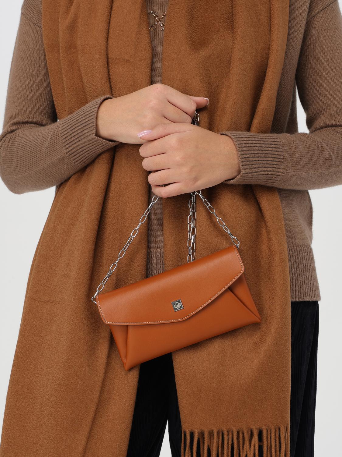 MAX MARA UMHÄNGETASCHE: Schultertasche damen Max Mara, Camel - Img 2