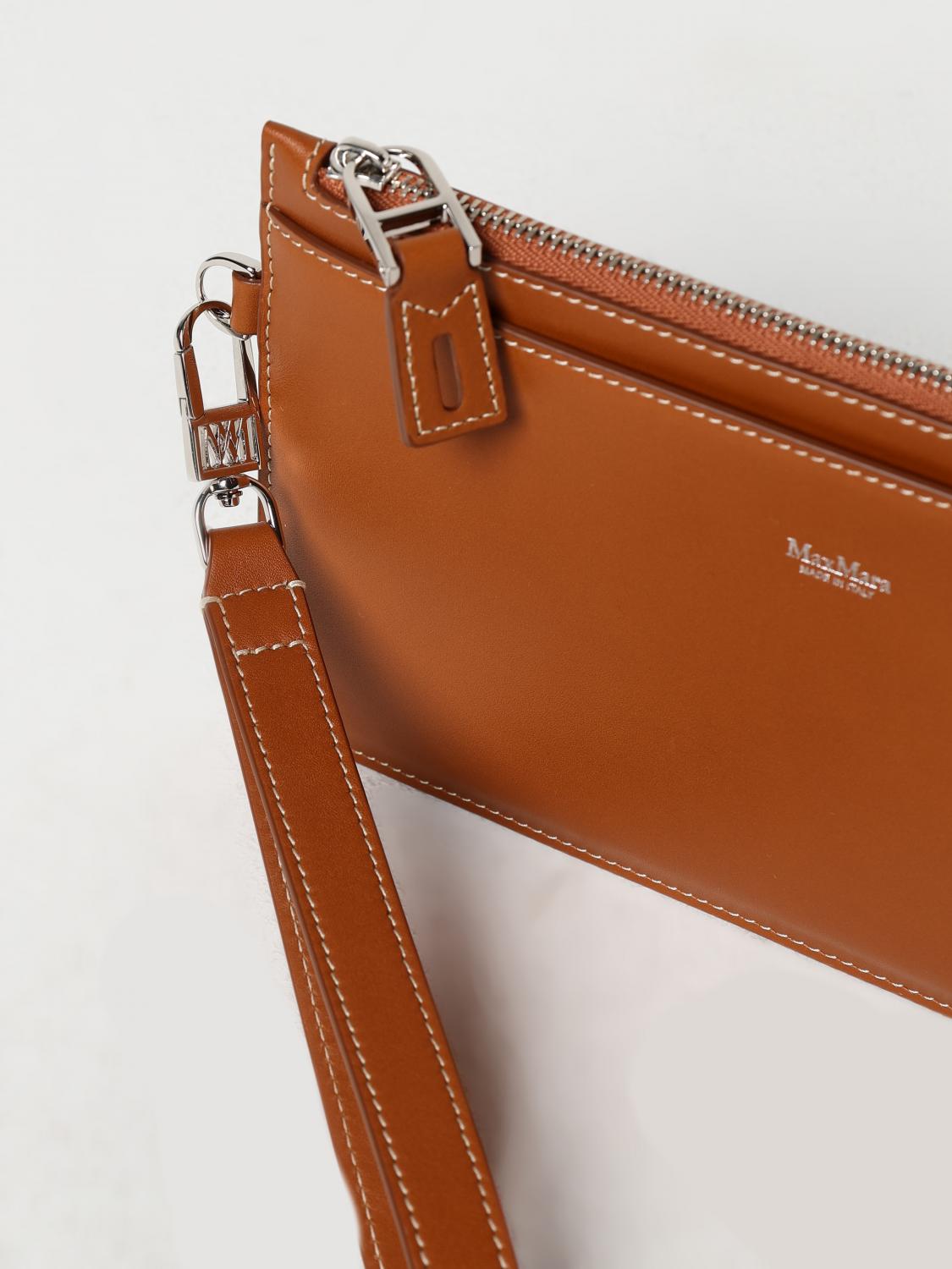 MAX MARA WALLET: Shoulder bag woman Max Mara, Camel - Img 4