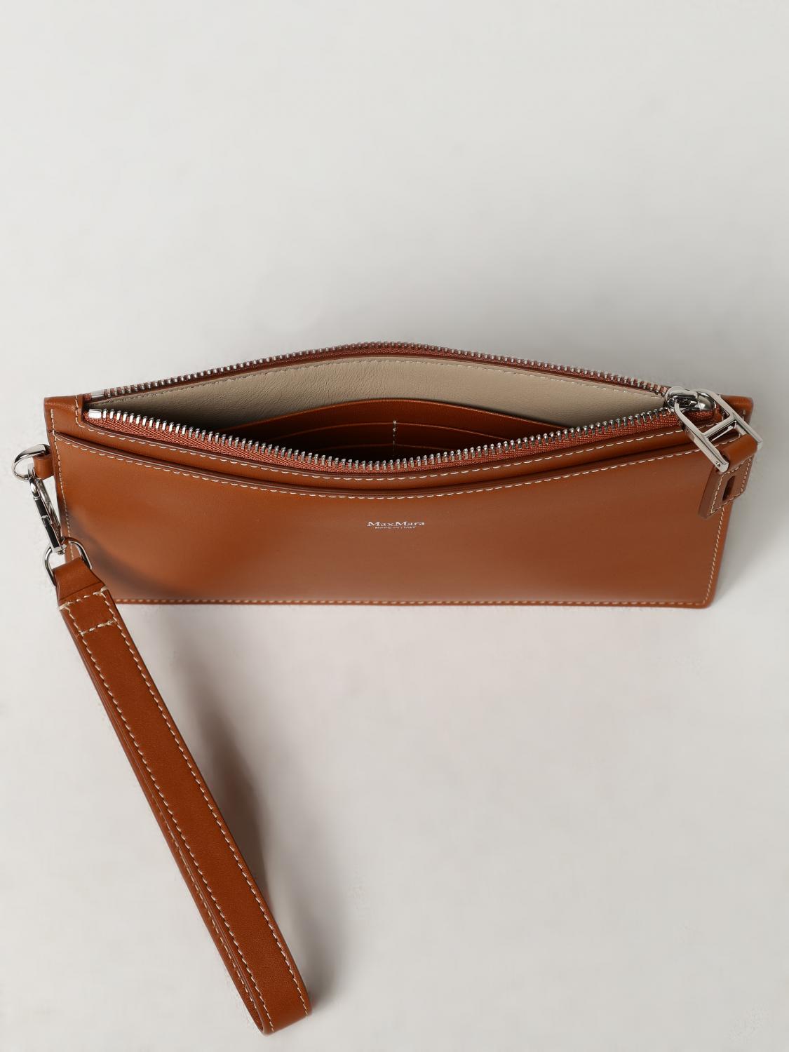 MAX MARA WALLET: Shoulder bag woman Max Mara, Camel - Img 5