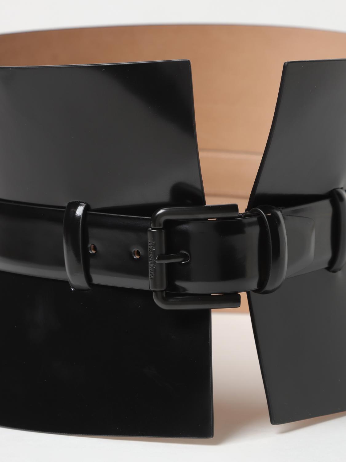 MAX MARA BELT: Belt woman Max Mara, Black - Img 2