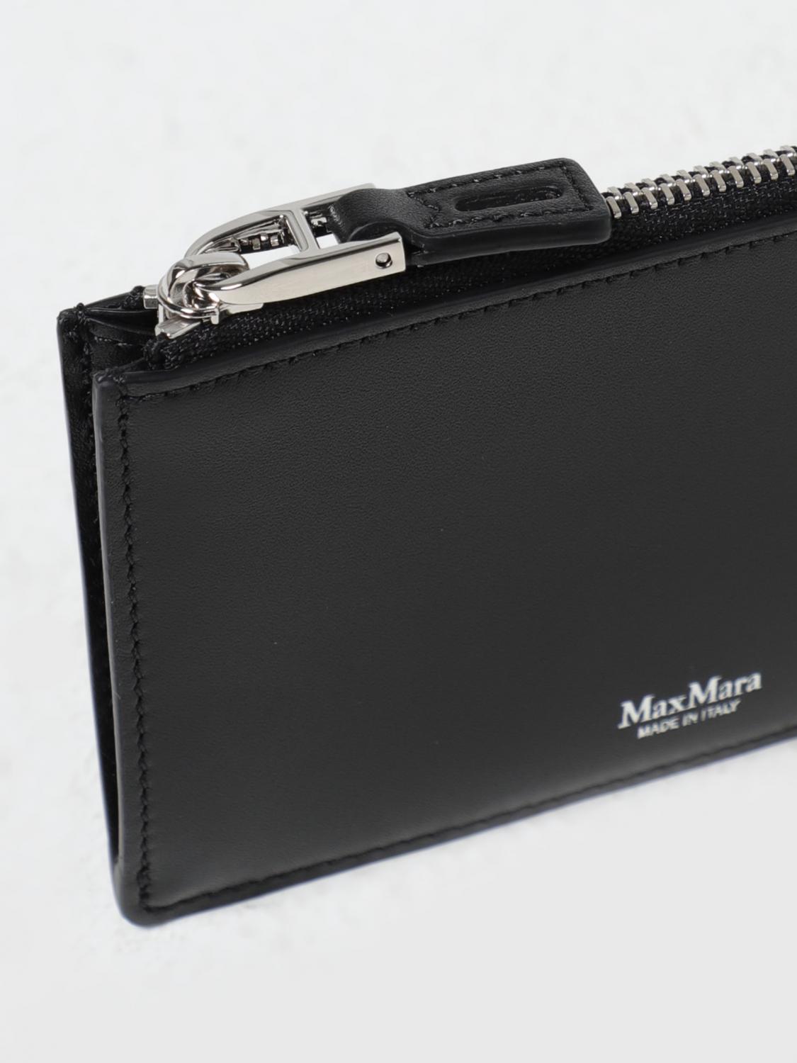 MAX MARA WALLET: Wallet woman Max Mara, Black - Img 3