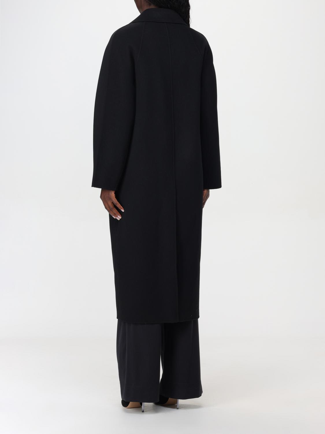 'S MAX MARA COAT: Coat woman 's Max Mara, Black - Img 3