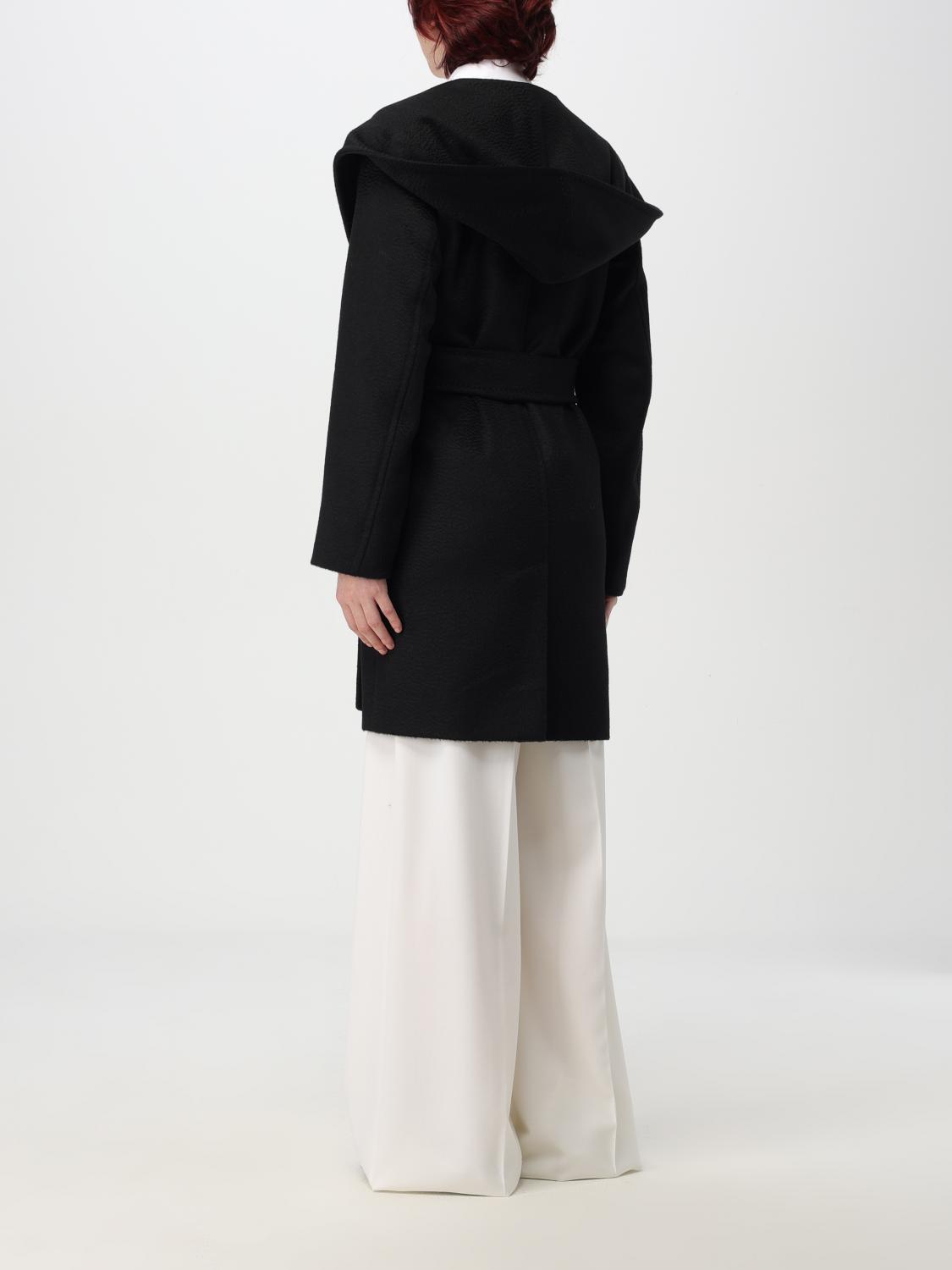 MAX MARA COAT: Coat woman Max Mara, Black - Img 2