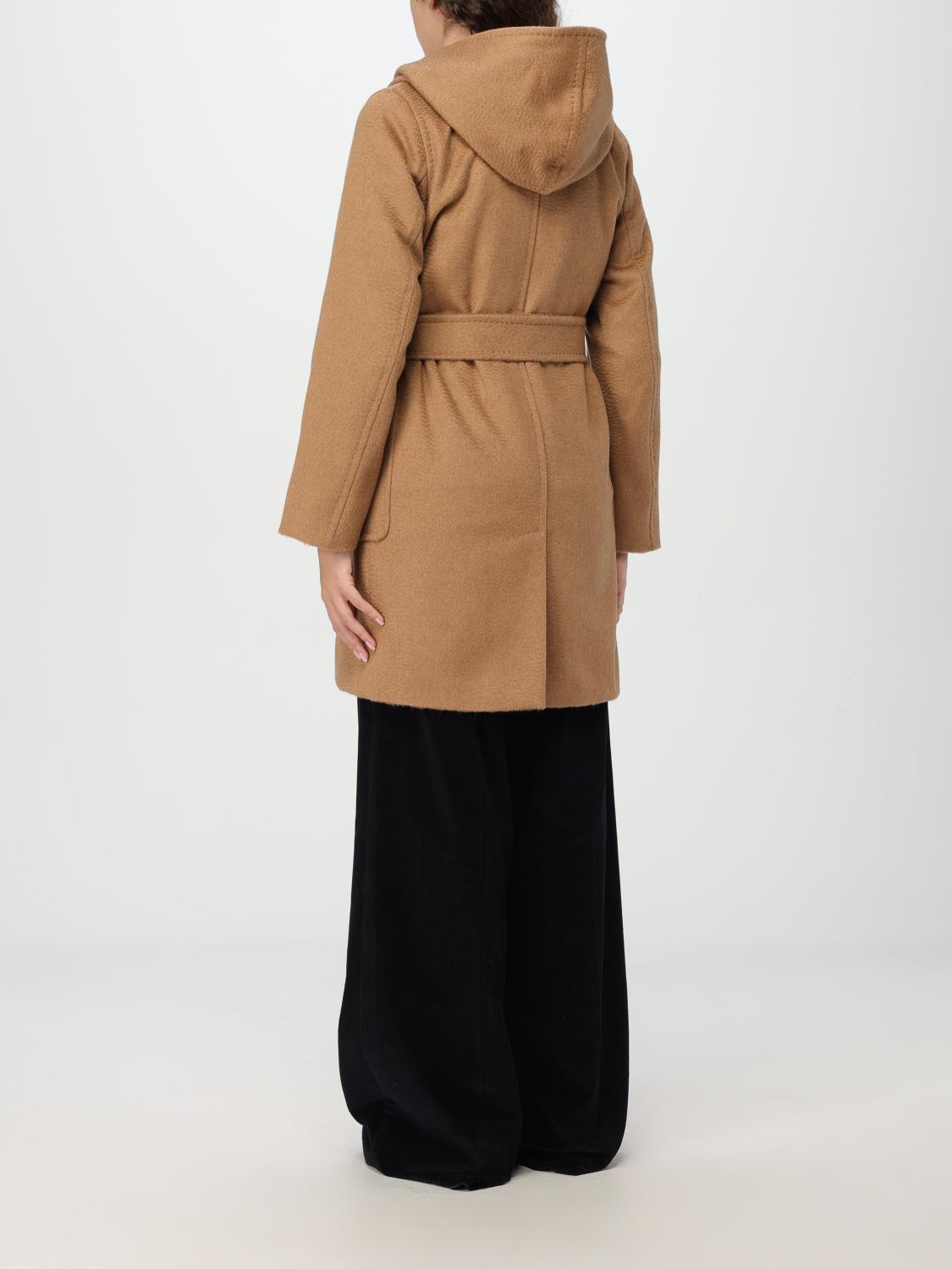 MAX MARA COAT: Coat woman Max Mara, Camel - Img 3