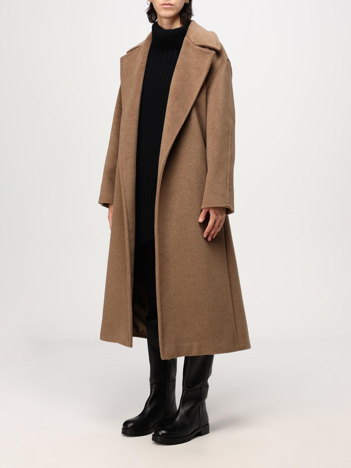 MAX MARA COAT: Coat woman Max Mara, Hazel - Img 4