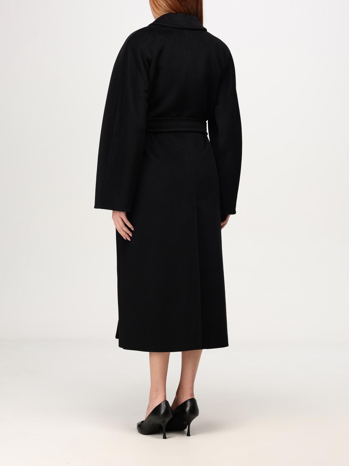 MAX MARA COAT: Coat woman Max Mara, Black - Img 3